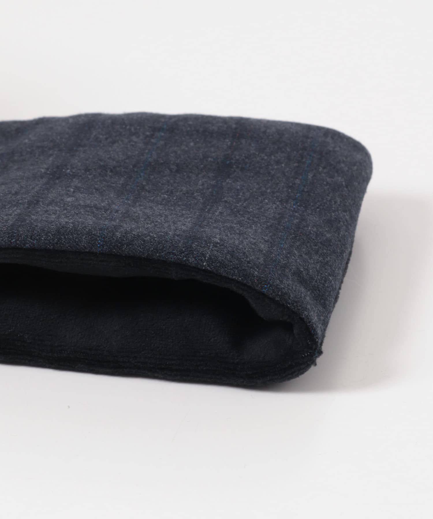 ダウンマフラー GRAY CHECK -