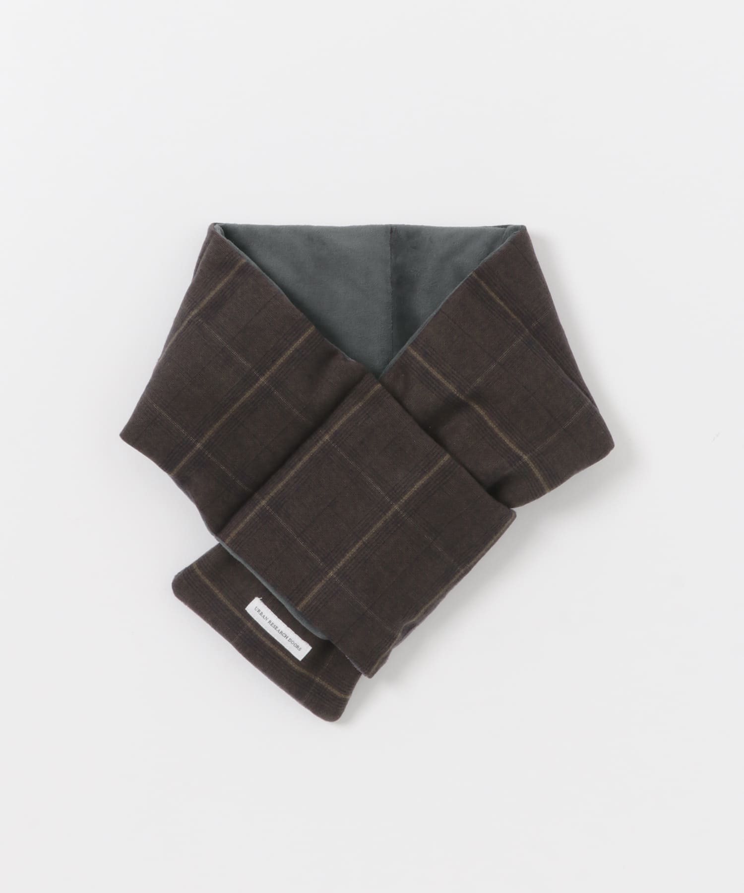 ダウンマフラー BROWNCHECK -