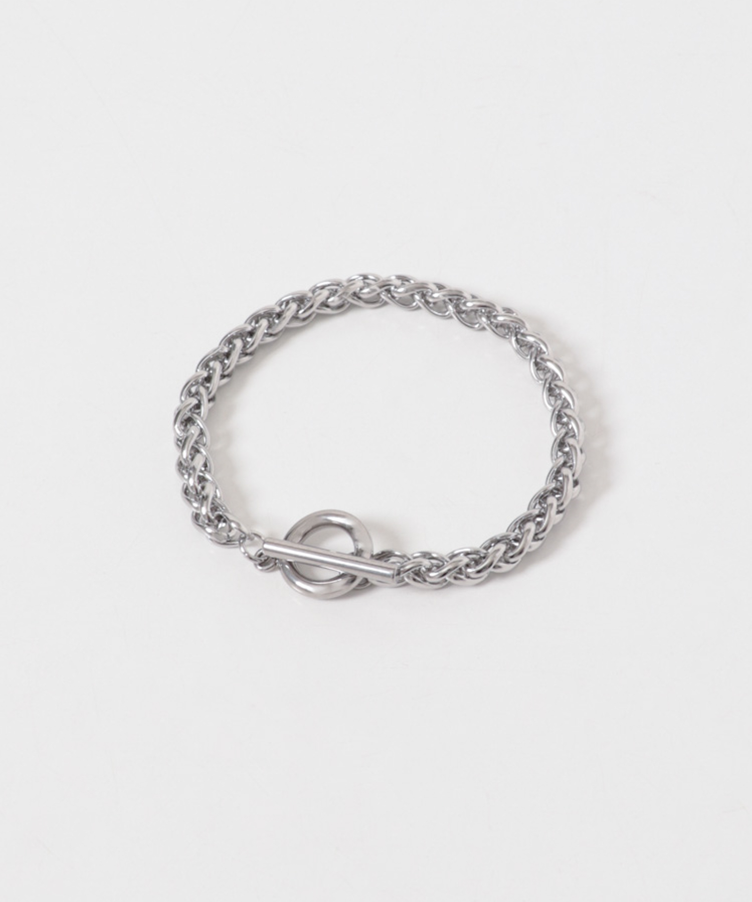 竜骨チェーンコンビブレスレット SILVER -