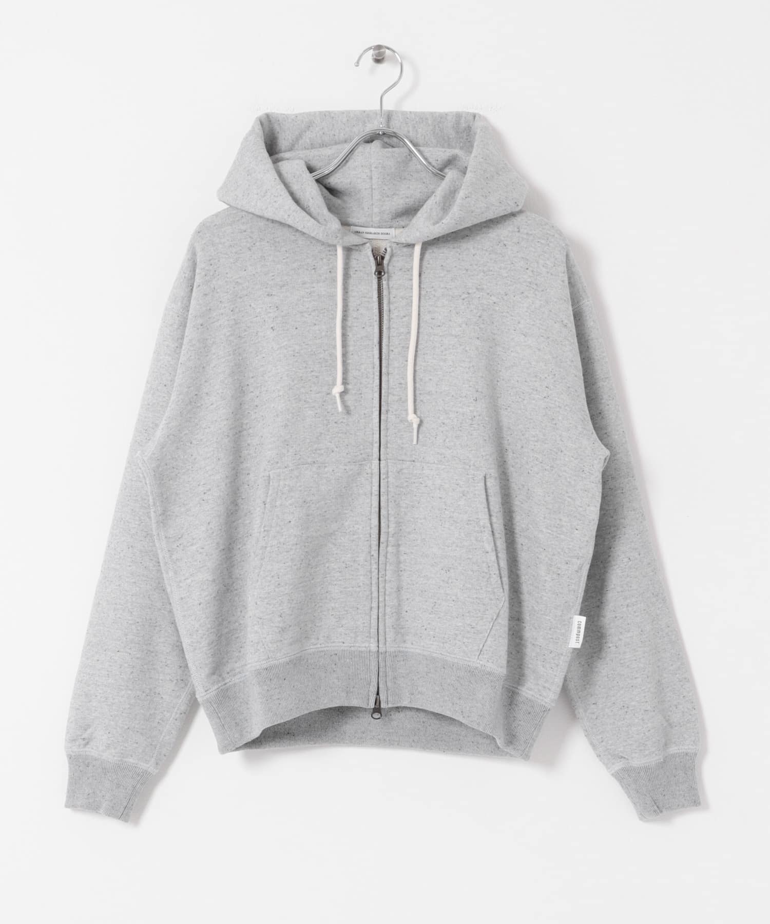 commpost　反毛裏毛ジップフーディ