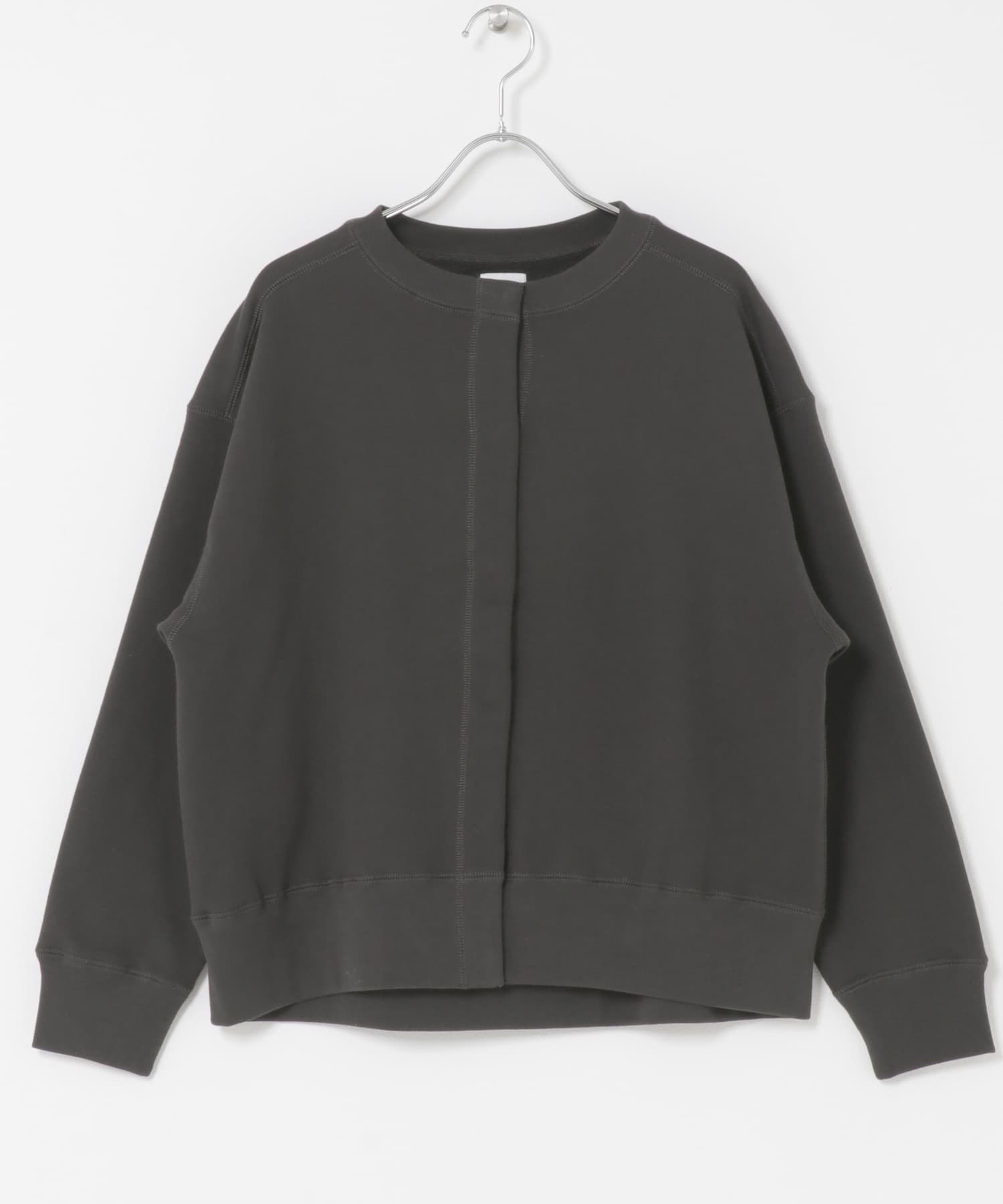 裏起毛スウェットカーディガン