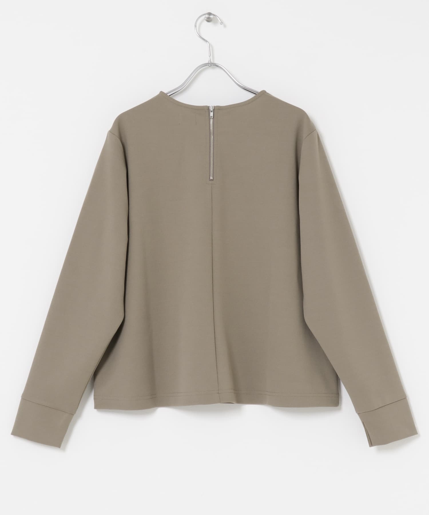 『UR TECH』ジョーゼットバックZIPPO GREIGE Free