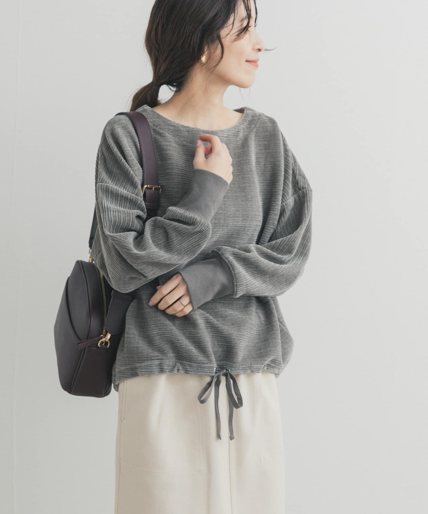 身長：162cm サイズ：Free