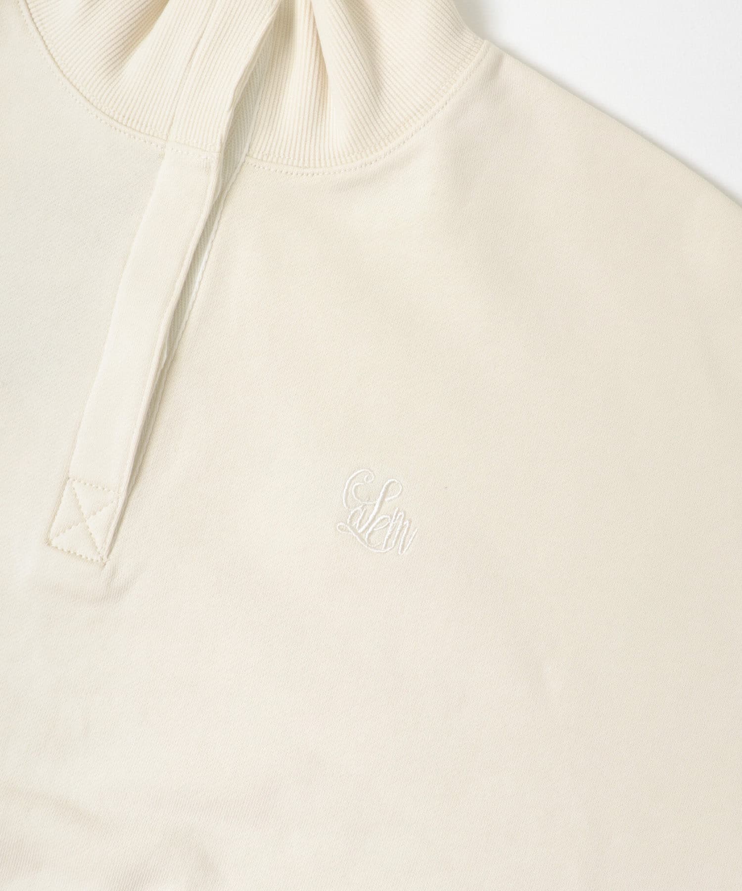 刺繍スタンドカラースウェット OFF Free