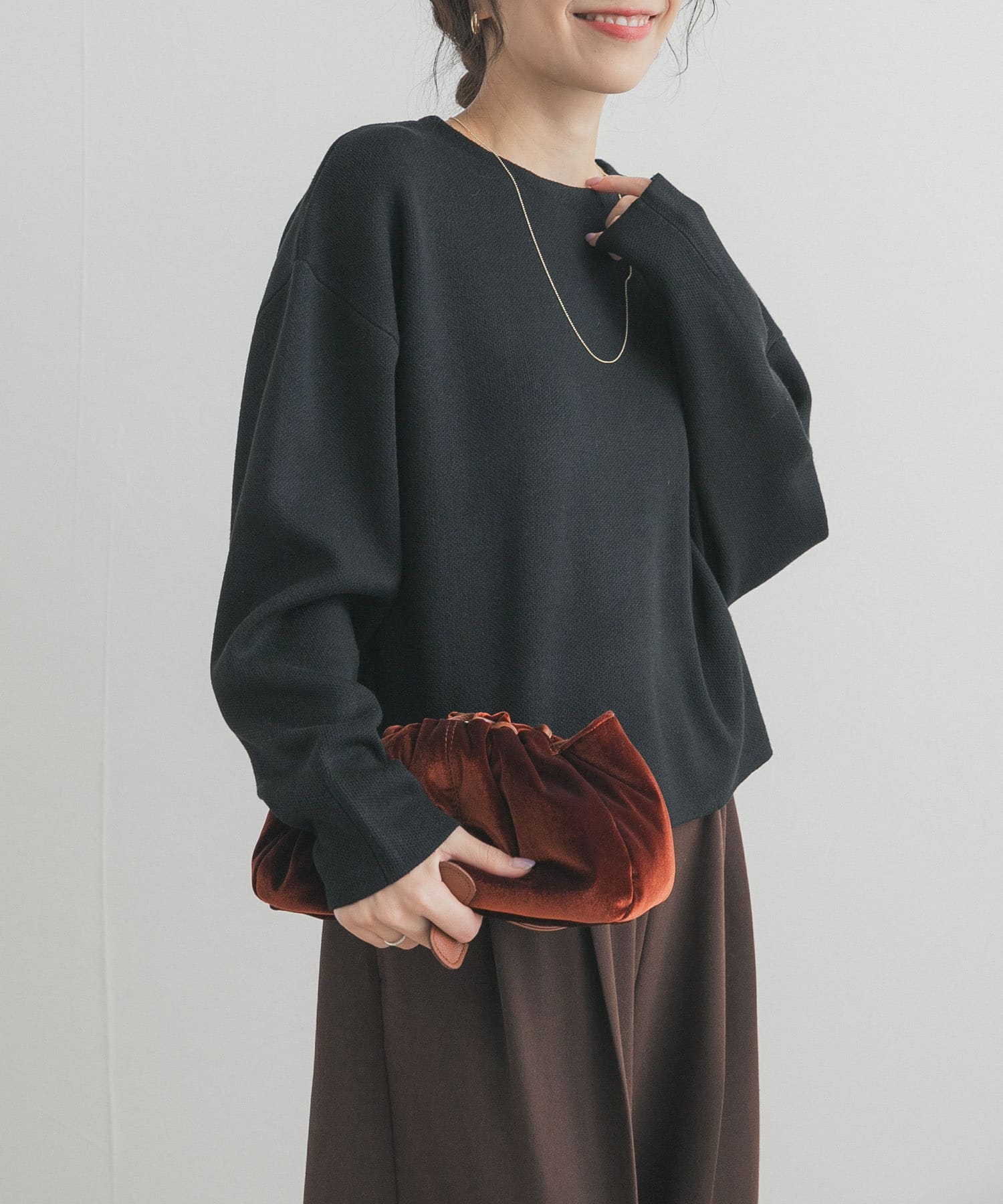 身長：162cm サイズ：Free