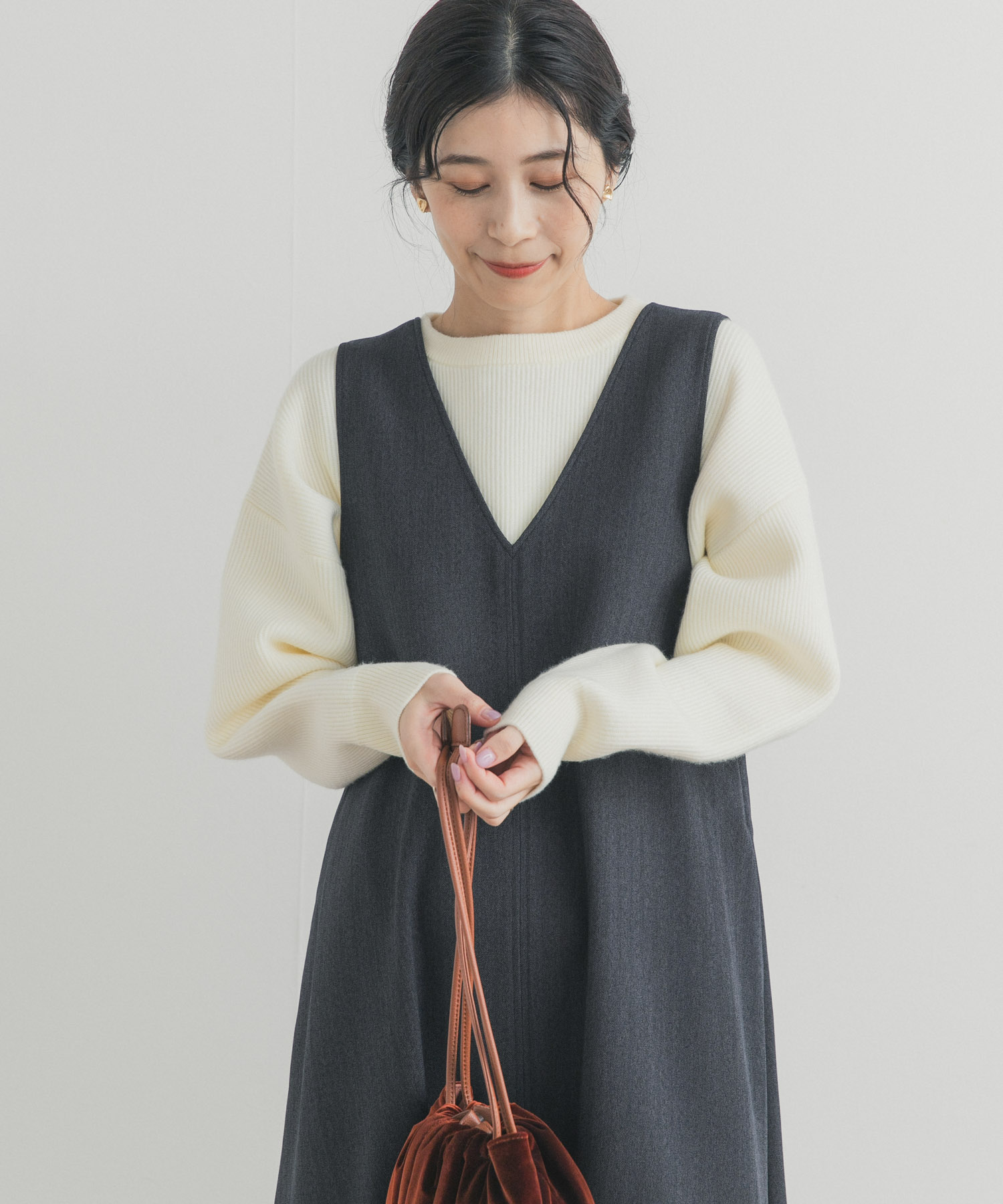 身長：162cm サイズ：Free