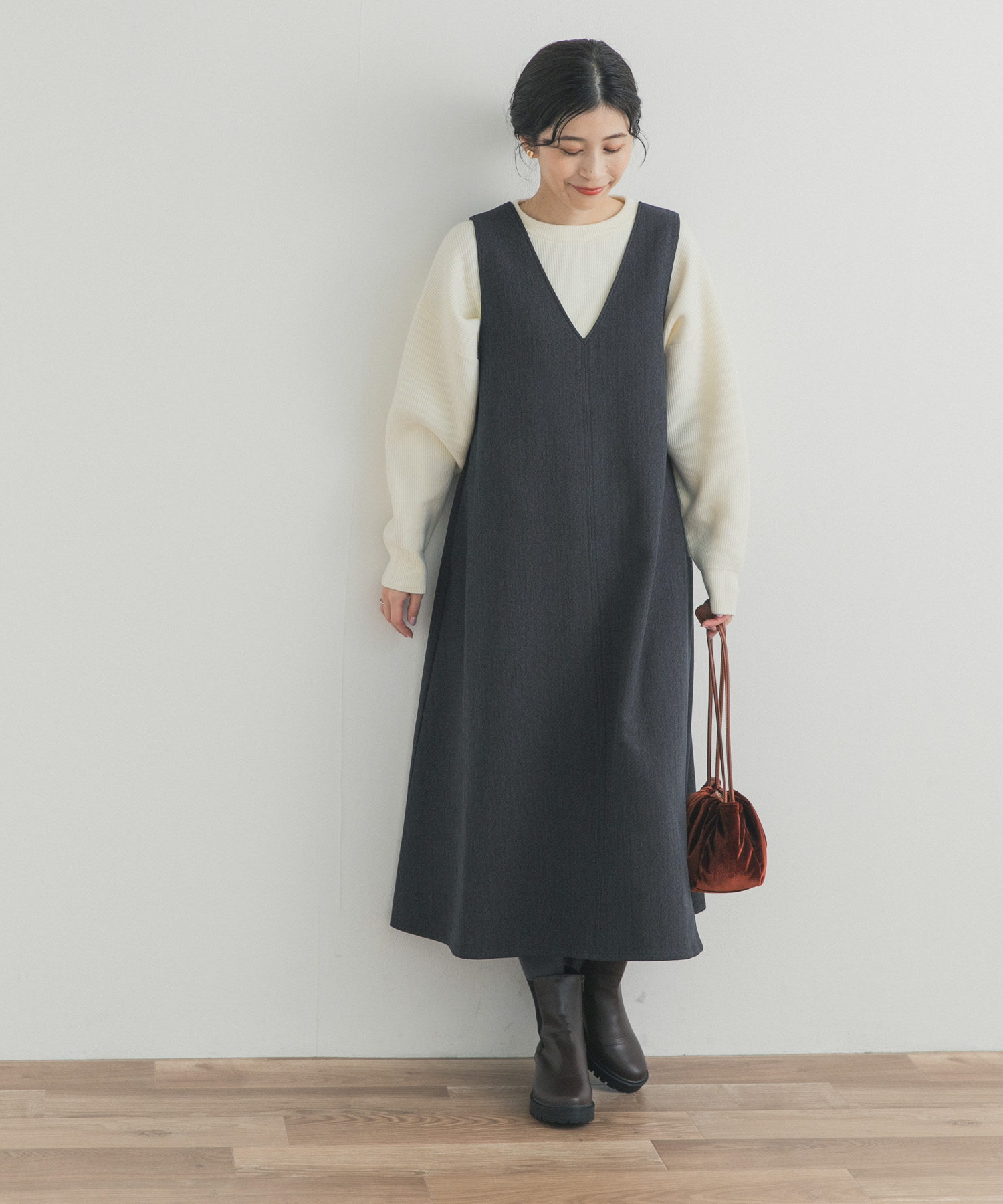 身長：162cm サイズ：Free