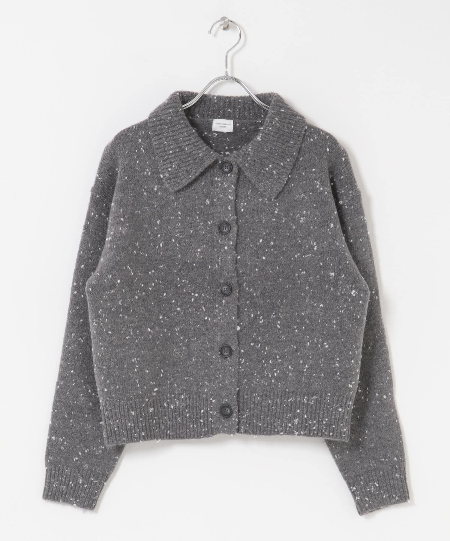 ネップヤーンカーディガン GRAY Free