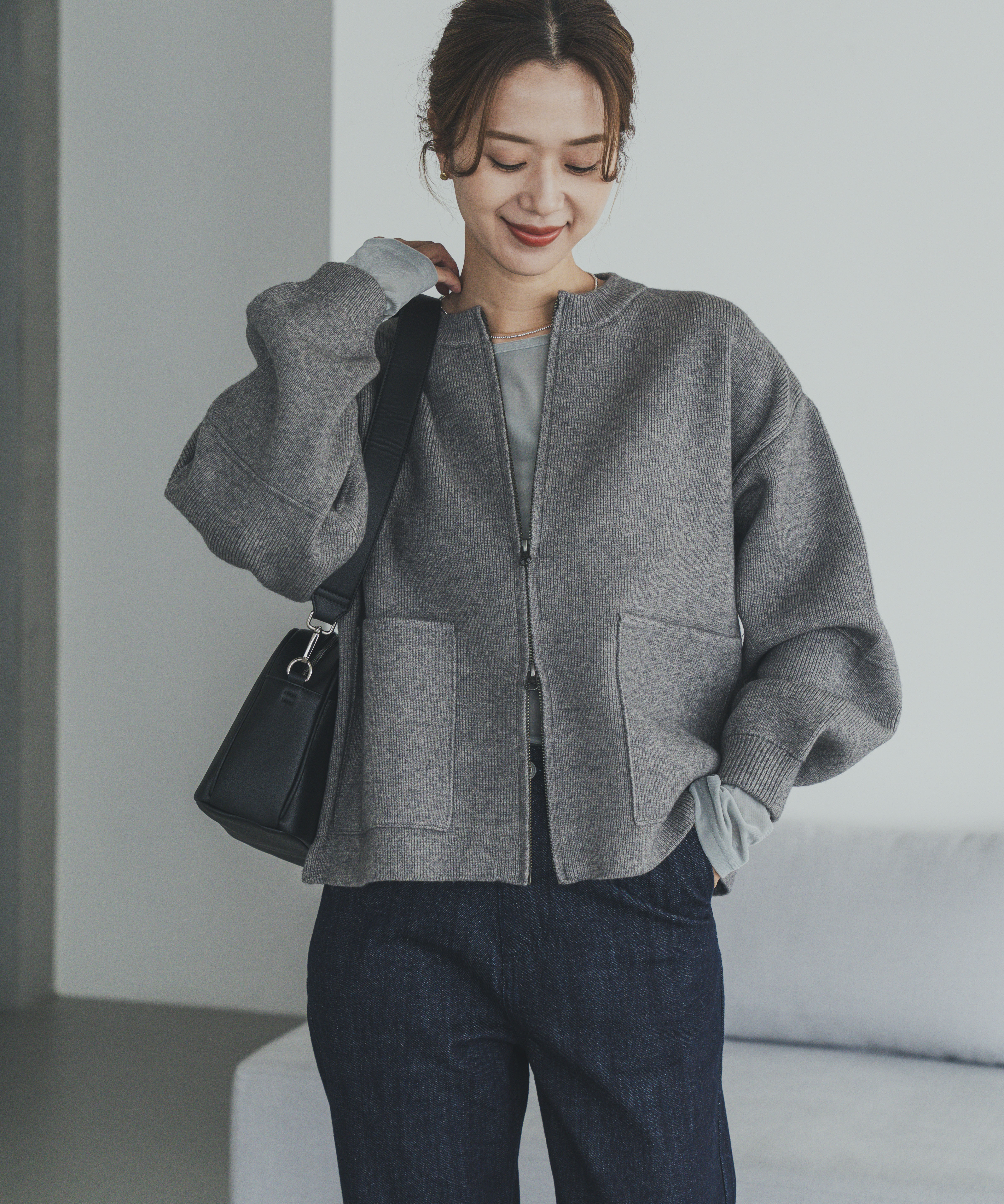 身長：168cm サイズ：M