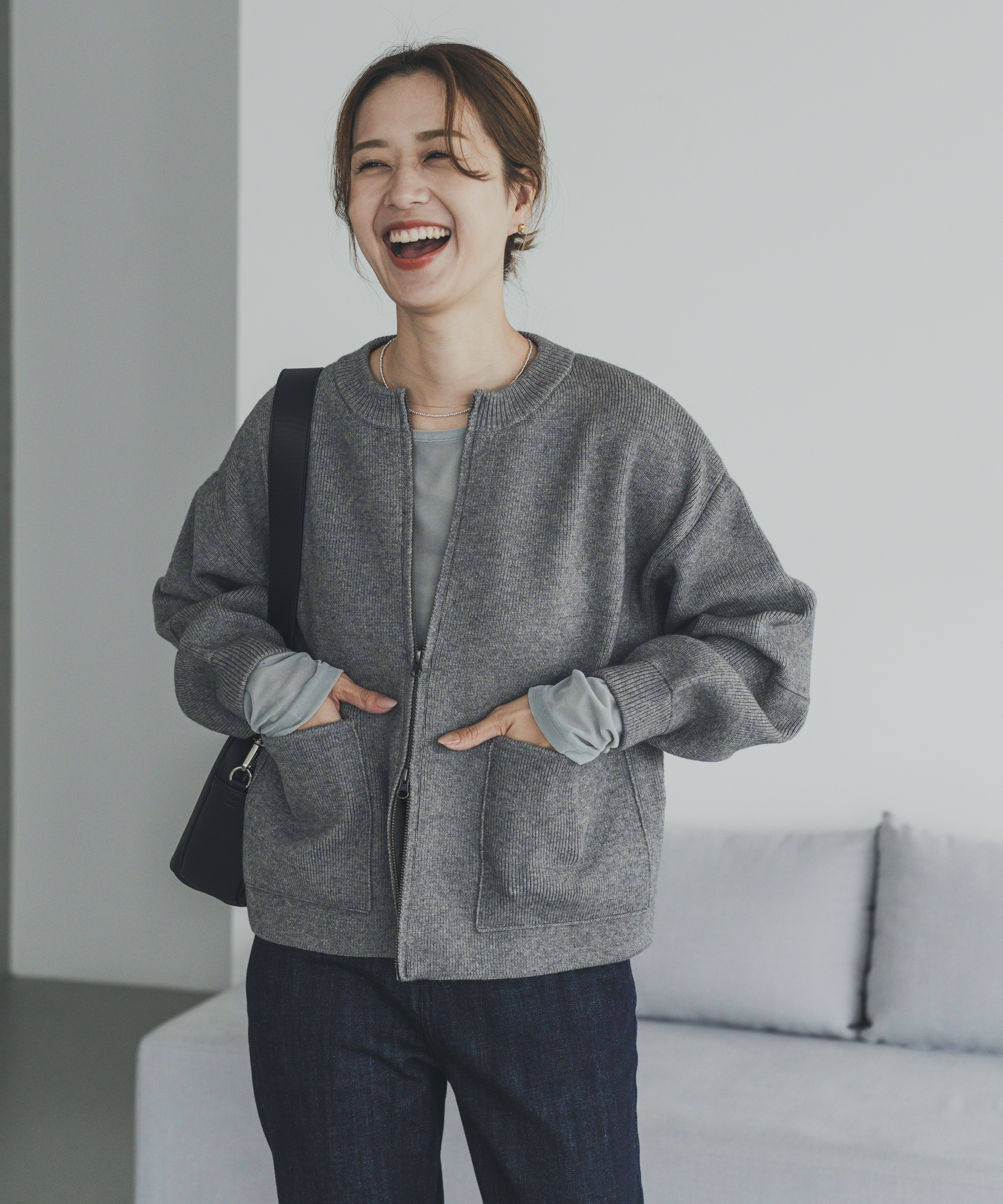 身長：168cm サイズ：M