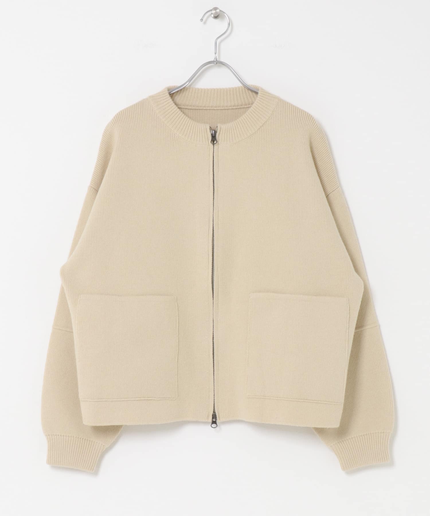 ニットZIPブルゾン(M BEIGE): トップス｜URBAN RESEARCH公式