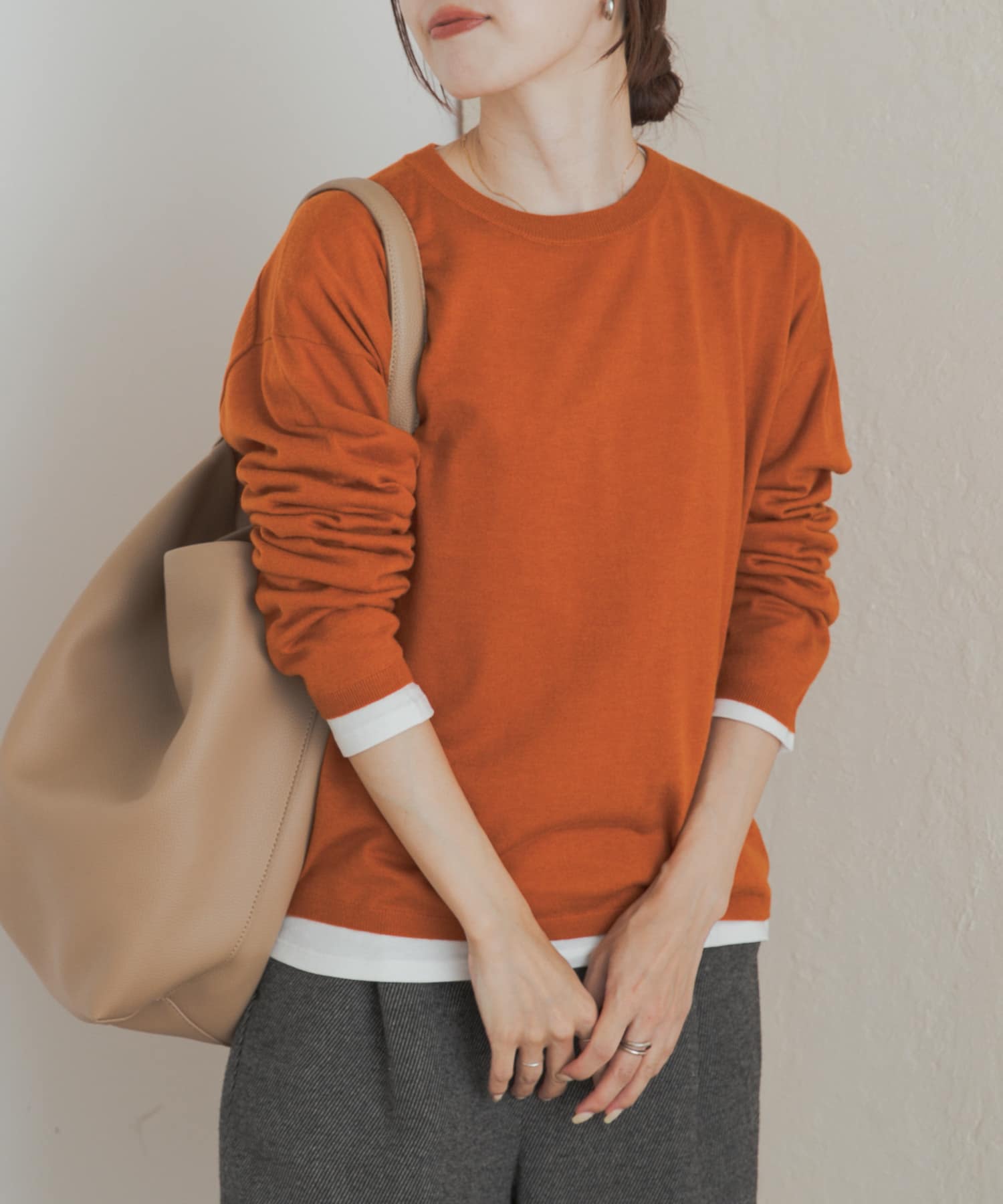 レイヤードSETプルオーバー