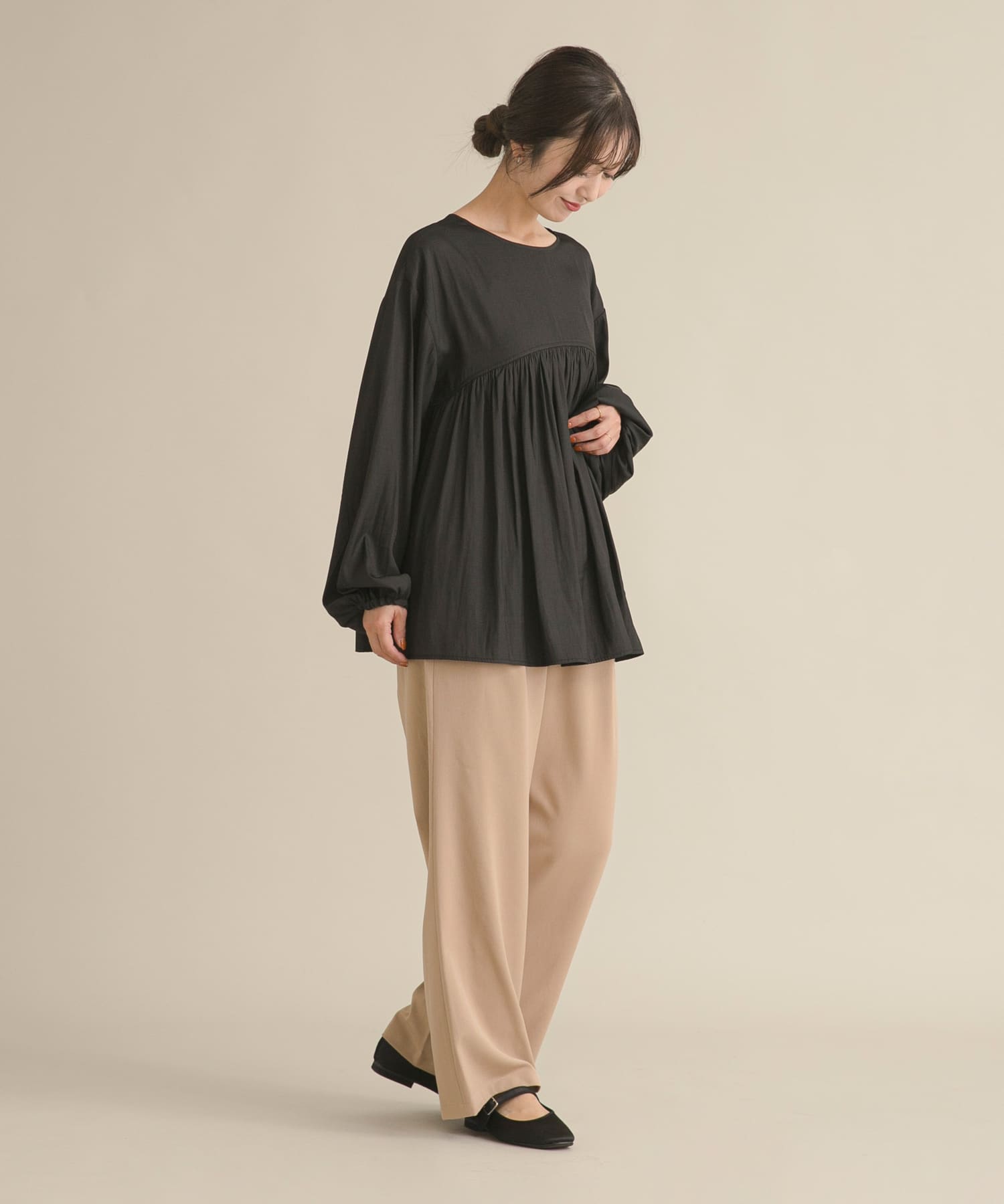 身長：158cm サイズ：Free