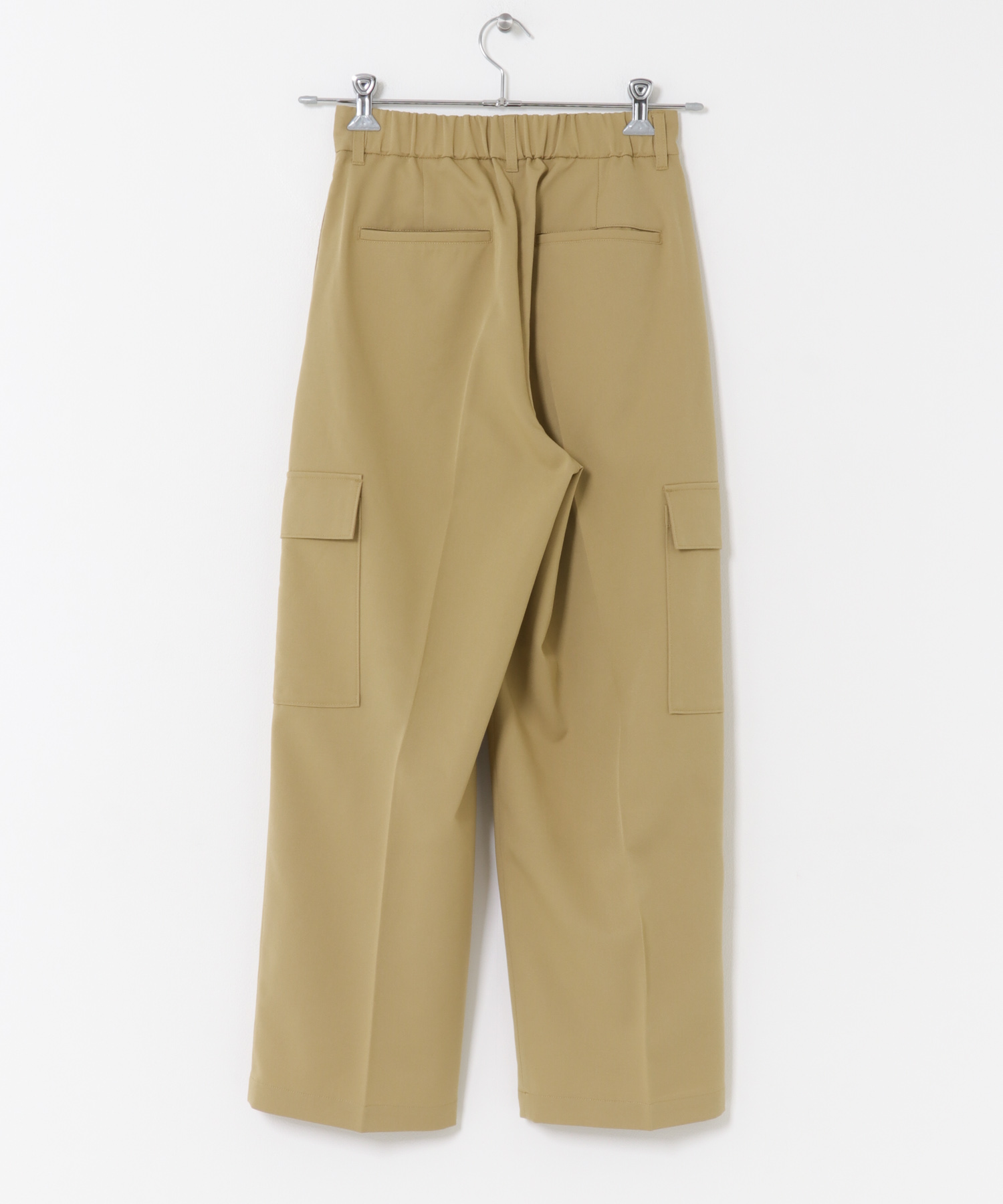 センタープレスカーゴパンツ BEIGE S