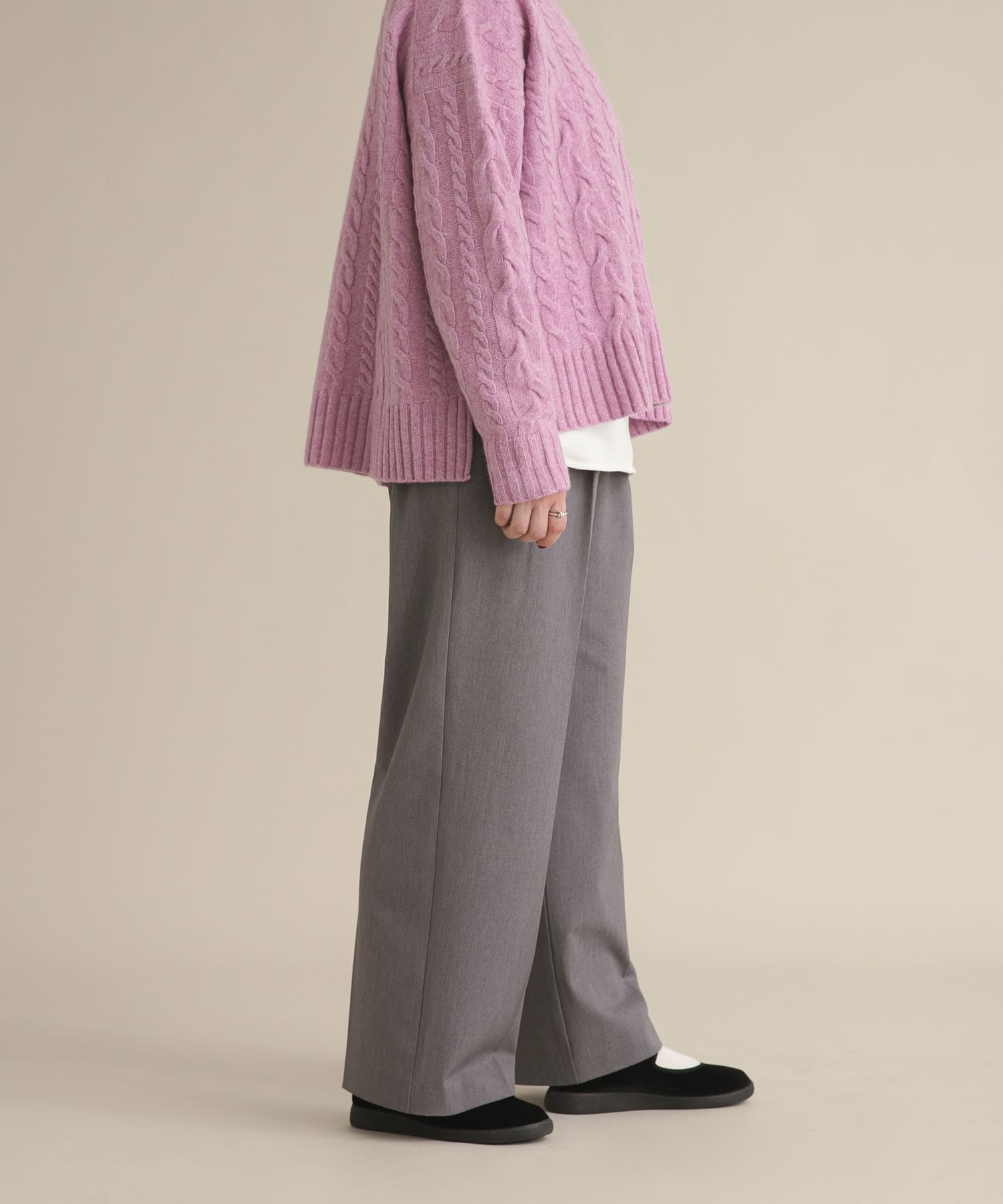 身長：164cm サイズ：L