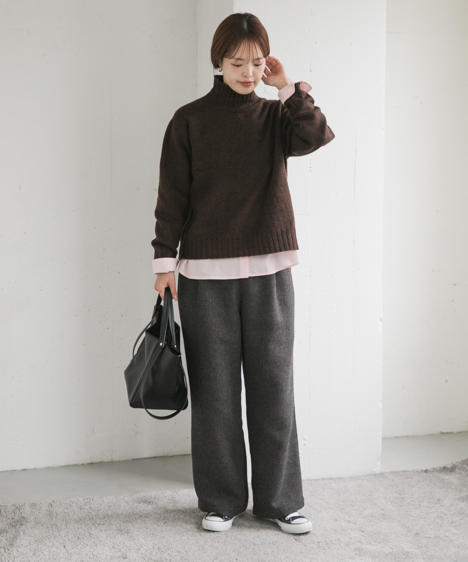 身長：168cm サイズ：L