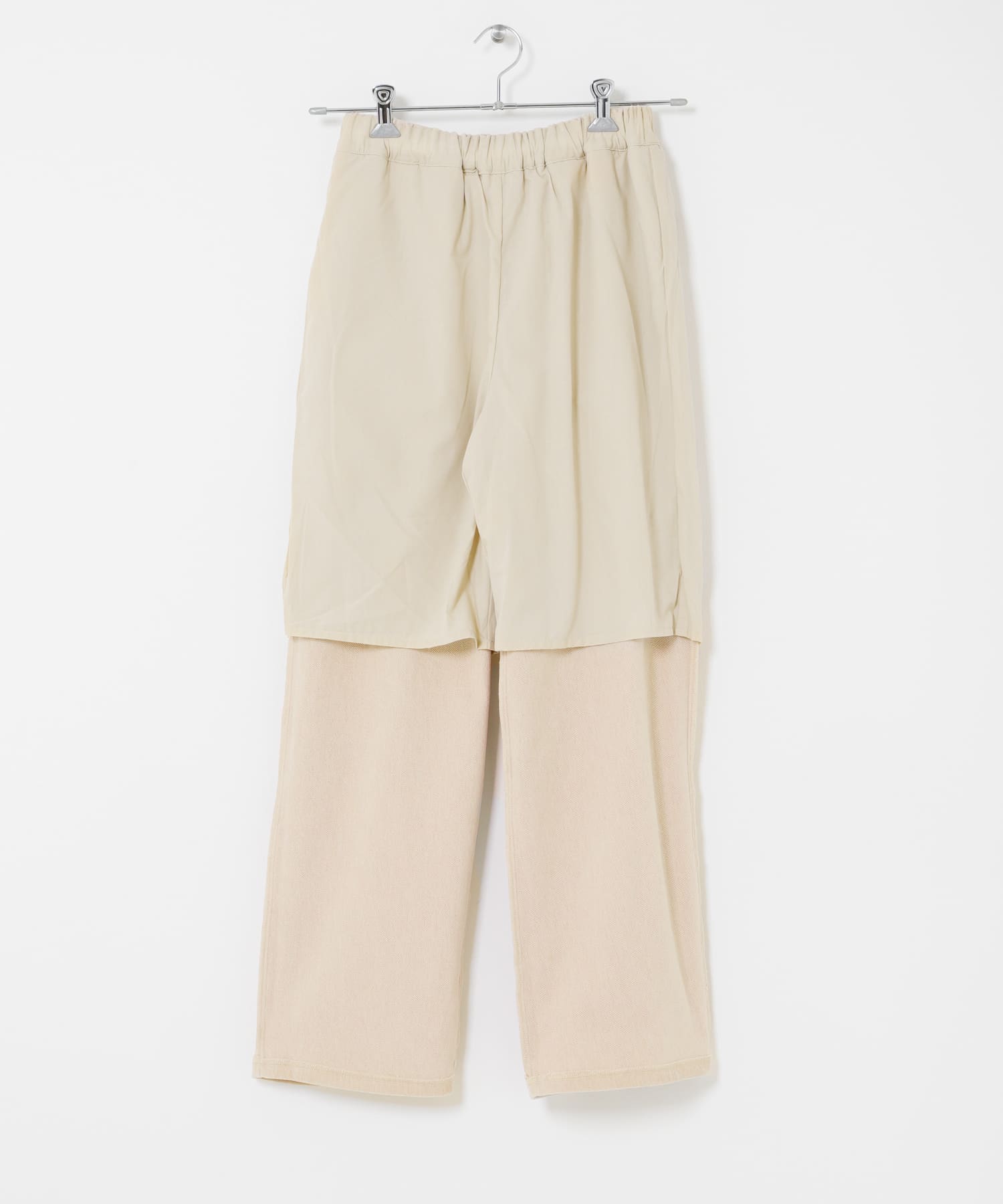 ストレッチツイルイージパンツ BEIGE Free