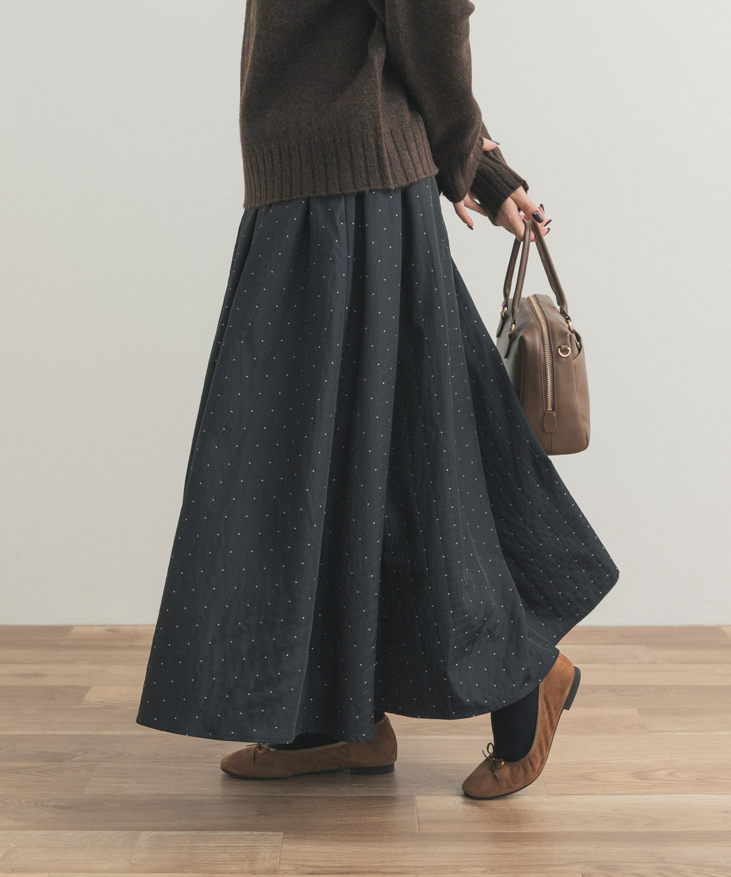 OPEN SESAME CLUB sheerlattice skirt(2 BLACK): スカート｜URBAN