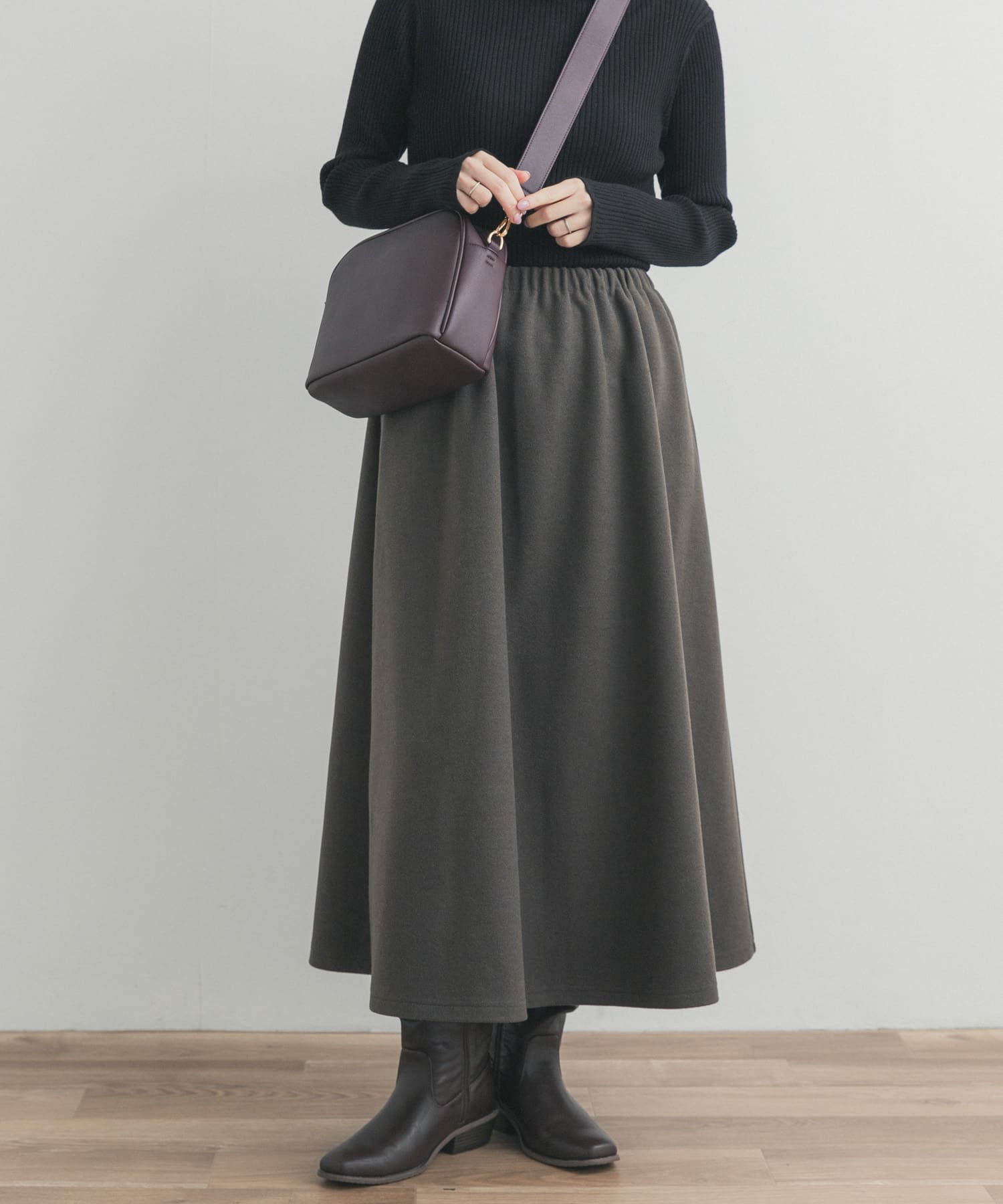 カットギャザースカート