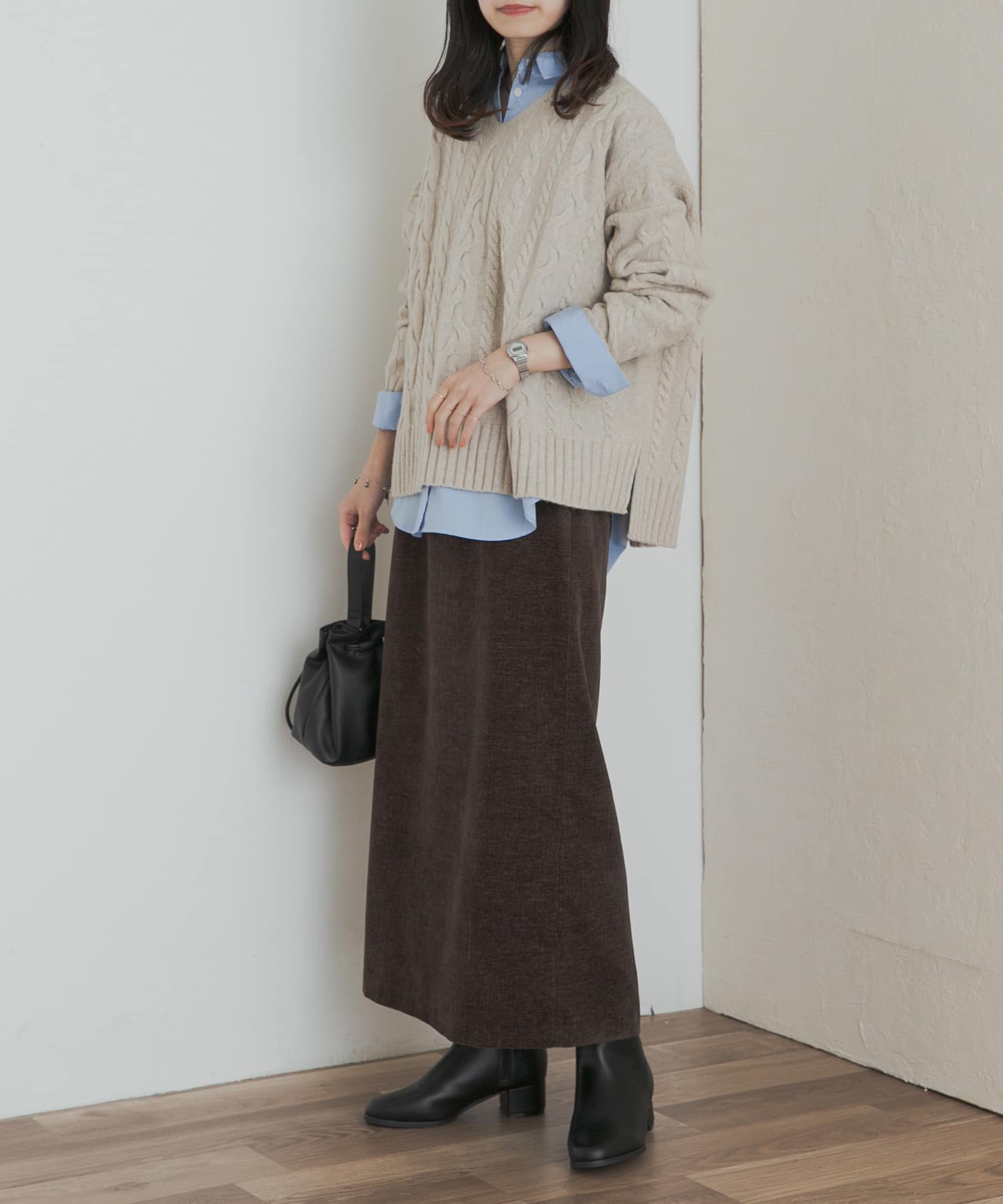 身長：162cm サイズ：M