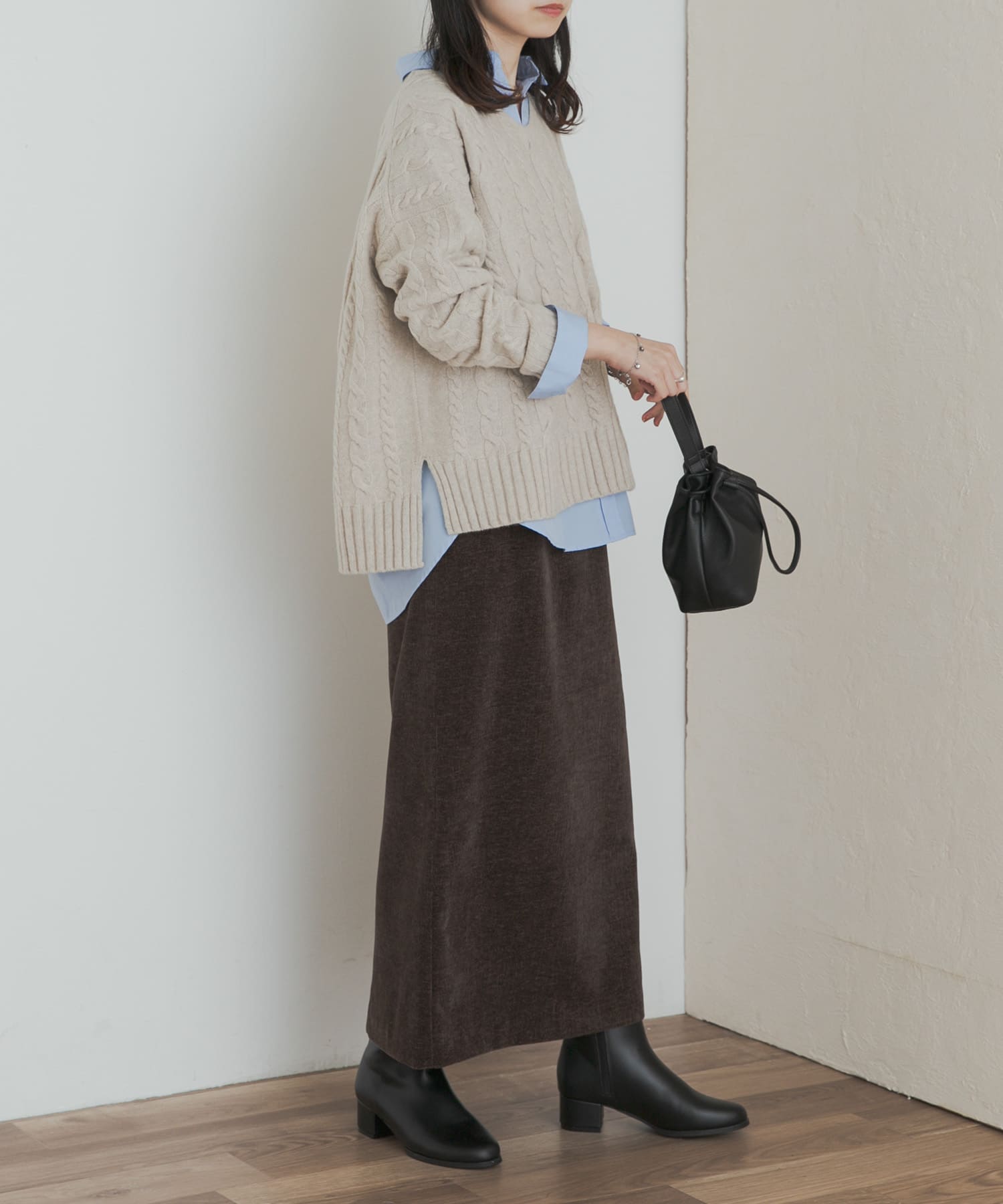 身長：162cm サイズ：M