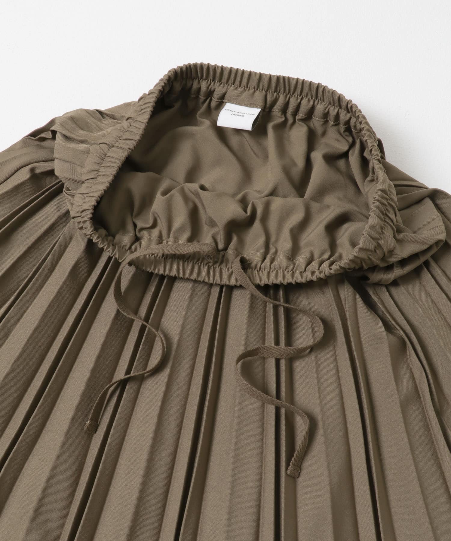 ツイルプリーツスカート BEIGE Free