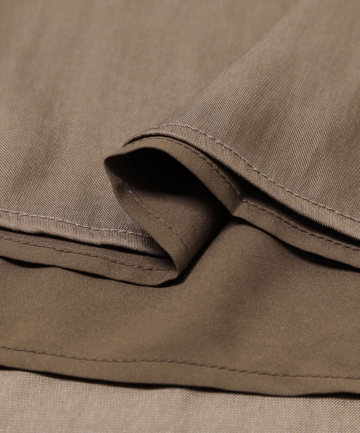 『スタッフ企画』切替ギャザーフレアワンピース BROWN Free