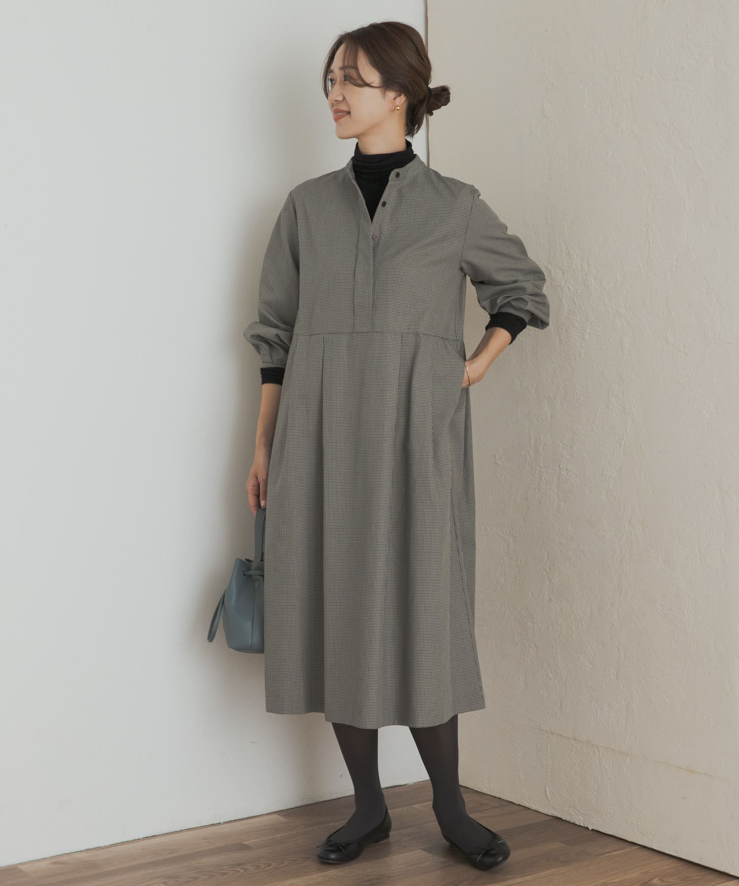 専用レリアン 近年モデル ダークグリーン ツイード ワンピース9M ダークグリーンワンピース | レリアン | 大丸東京店公式 SHOP BLOG