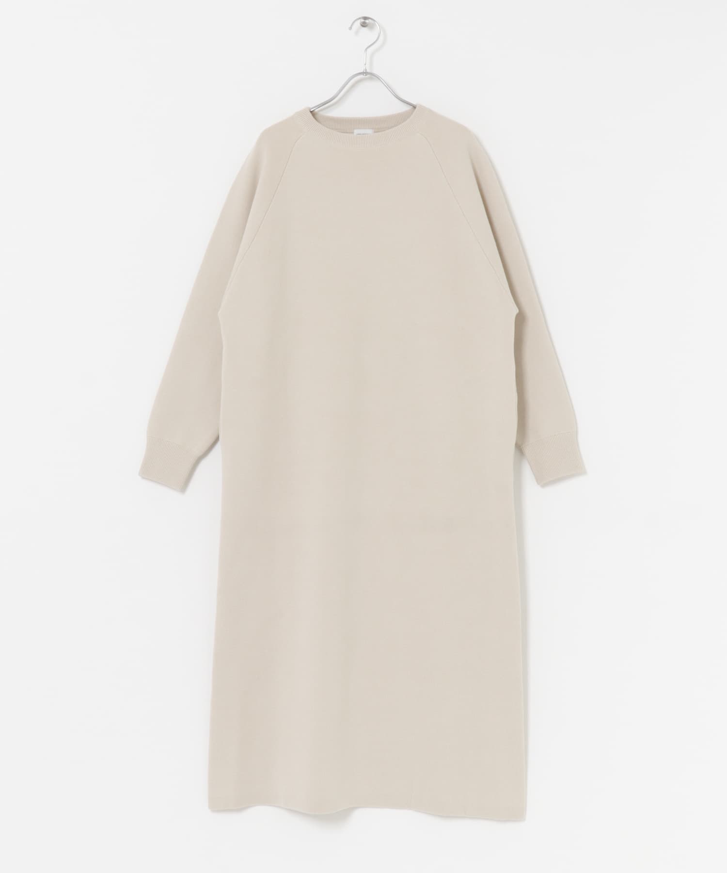 スウェットライクニットワンピース(Free L/BEG): ワンピース｜URBAN