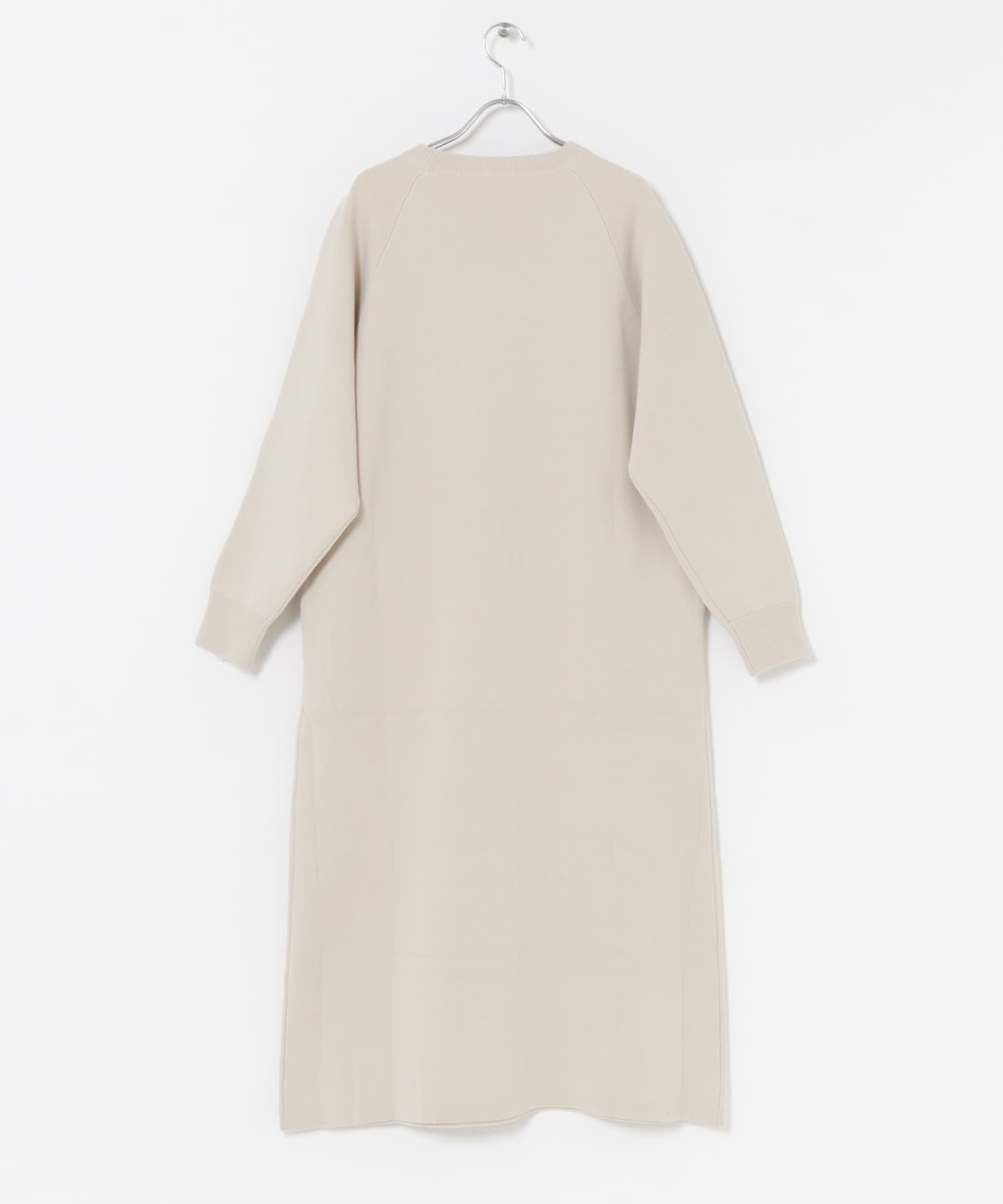 スウェットライクニットワンピース(Free L/BEG): ワンピース｜URBAN