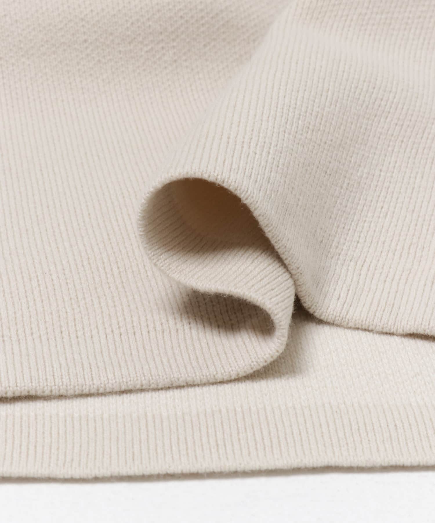 スウェットライクニットワンピース L/BEG Free