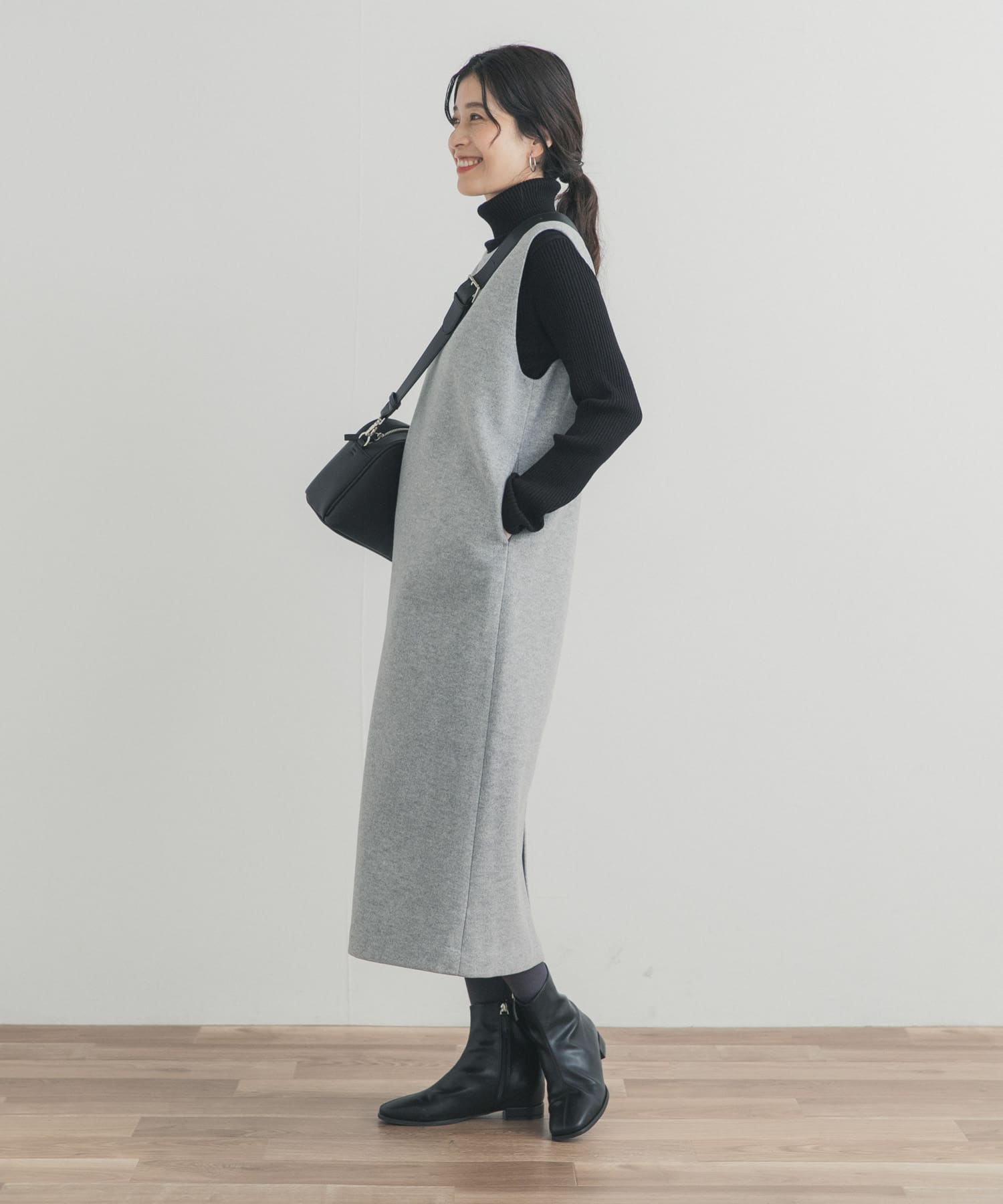 身長：162cm サイズ：Free