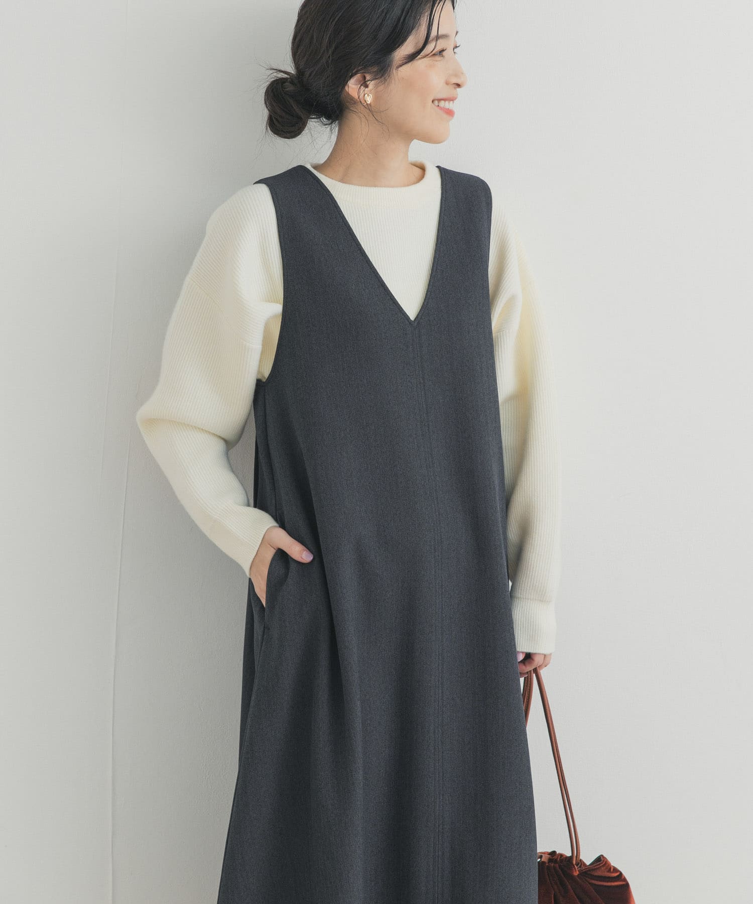 身長：162cm サイズ：Free