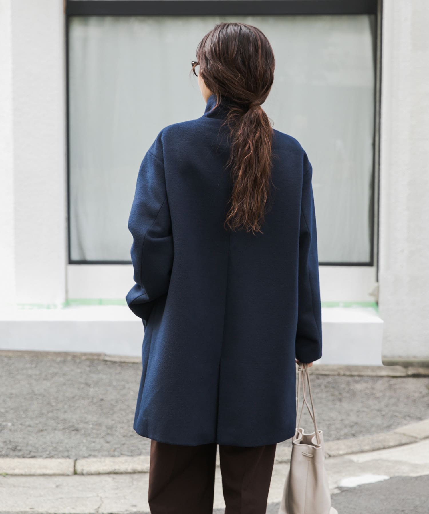 UR TECH』スタンドカラーコート(M NAVY): アウター｜URBAN RESEARCH 
