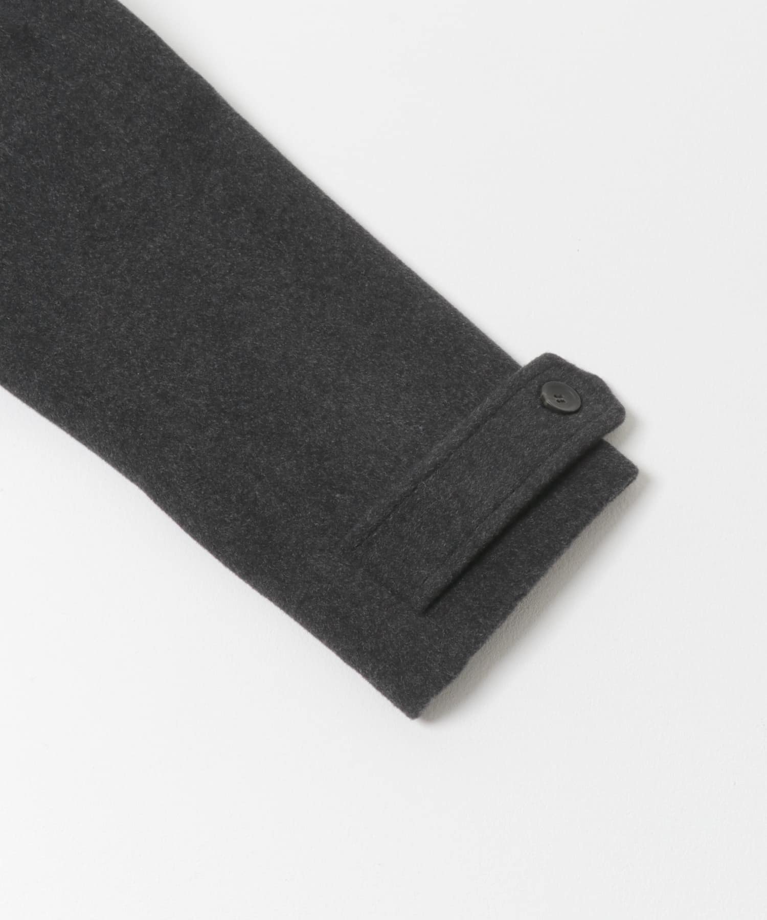 ウールノーカラーコート 杢CCL M