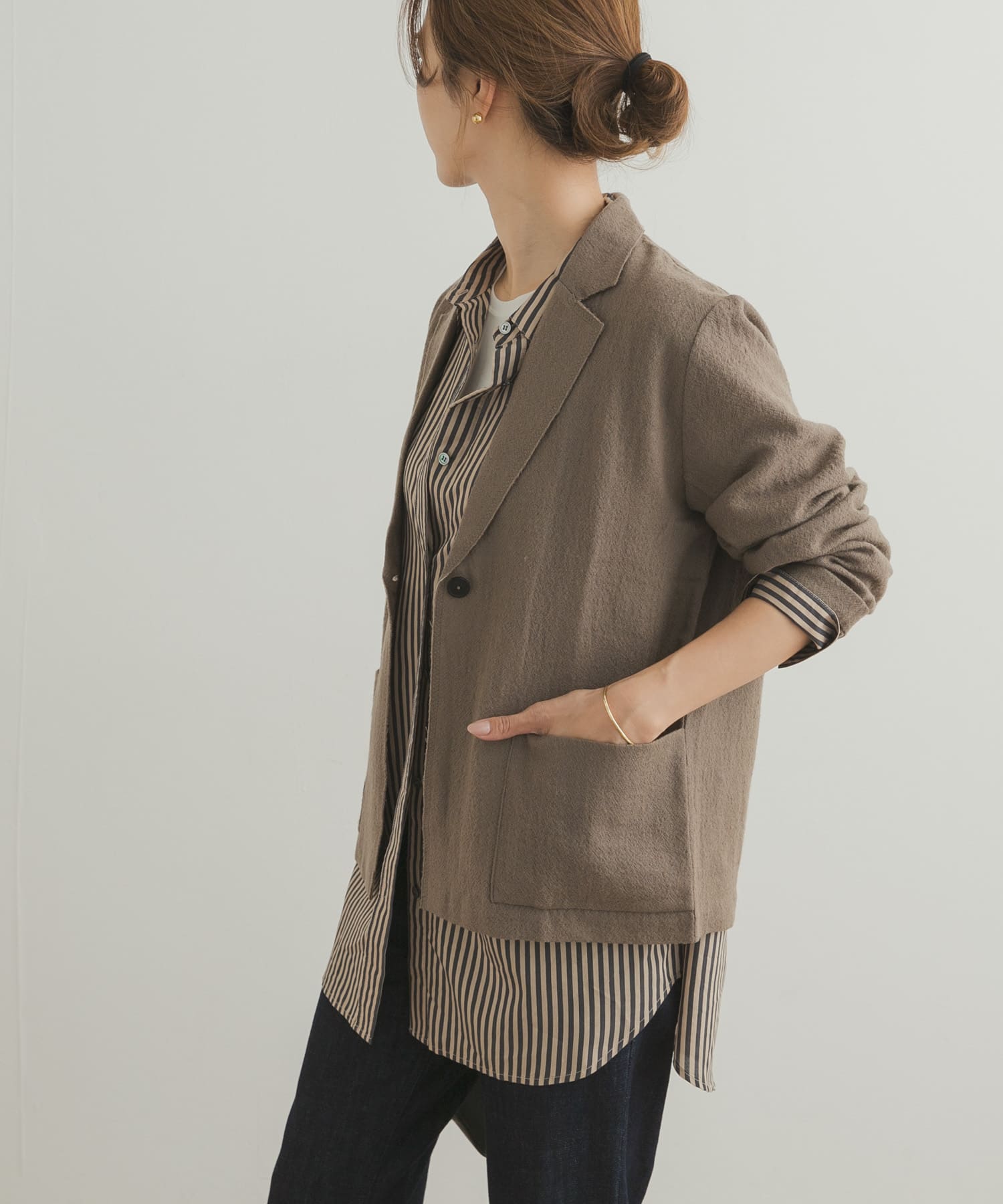 身長：168cm サイズ：M