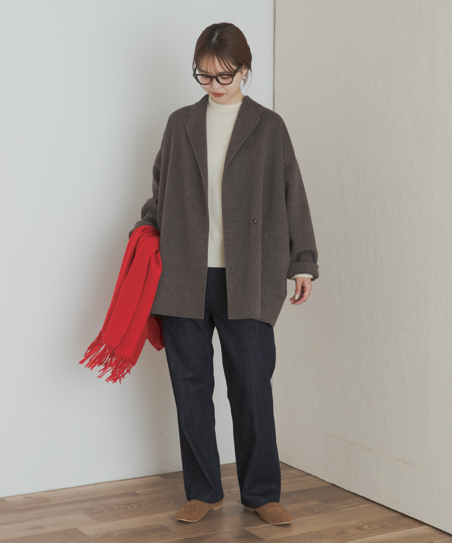 身長：168cm サイズ：M