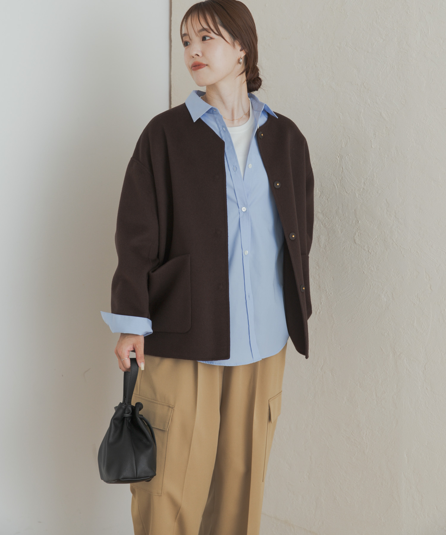 身長：168cm サイズ：M