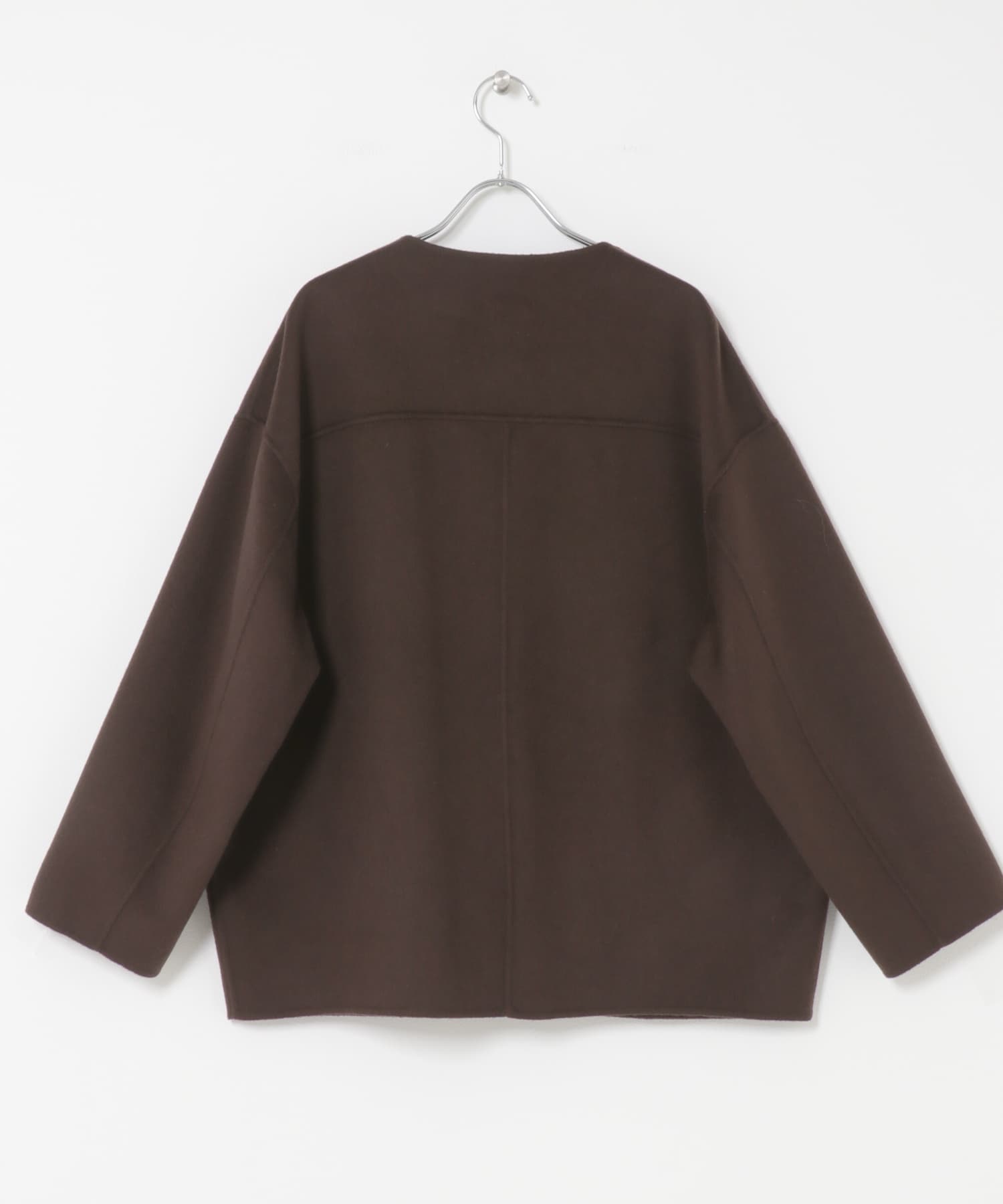 ウールリバーノーカーラミドルコート(M GRAY): アウター｜URBAN