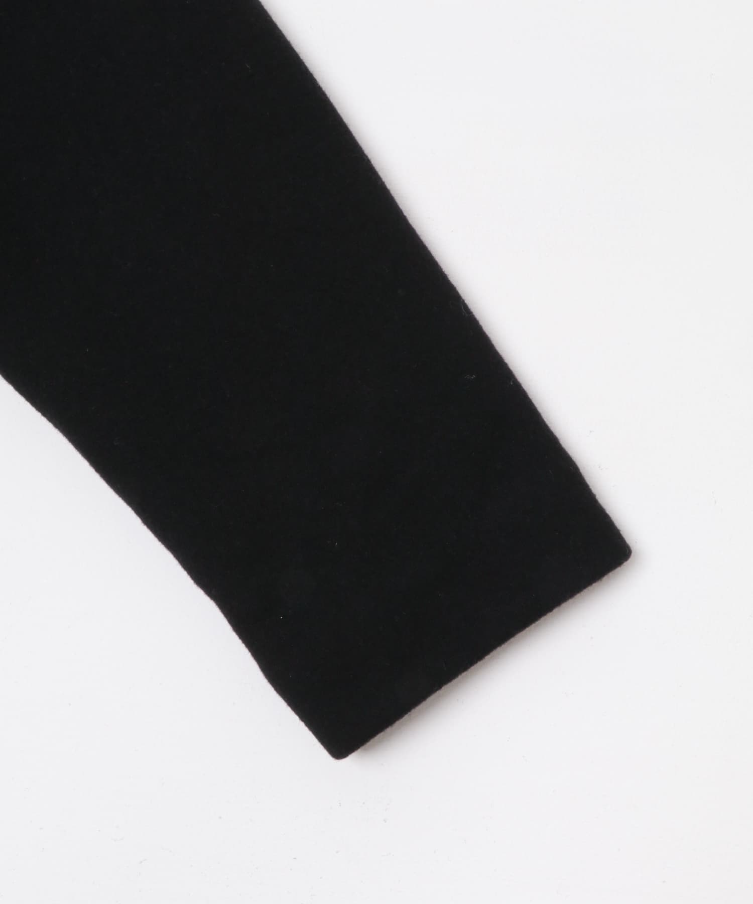 中綿ウールショートコート BLACK M