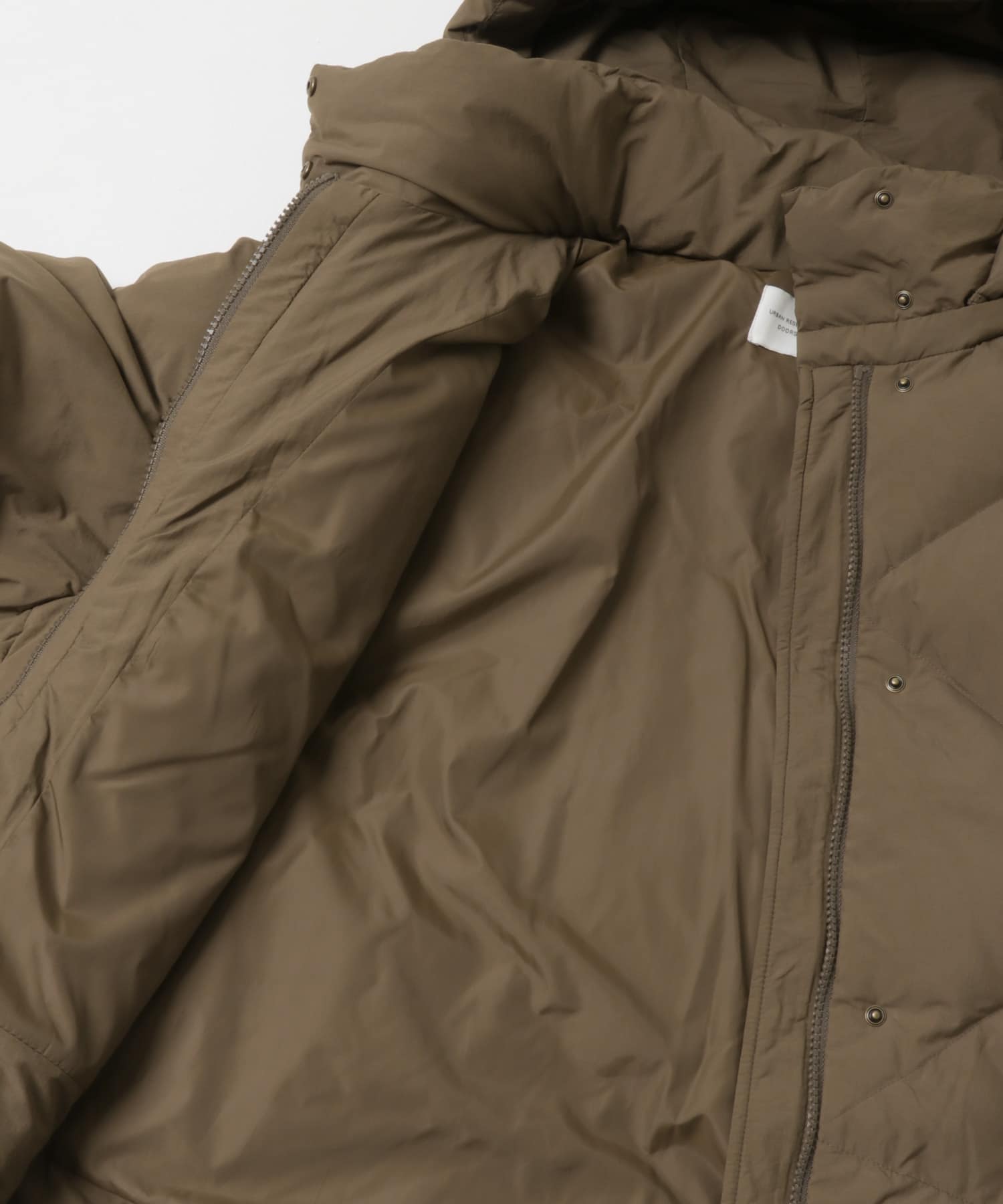 グリーンダウン撥水2WAYジャケット BROWN M