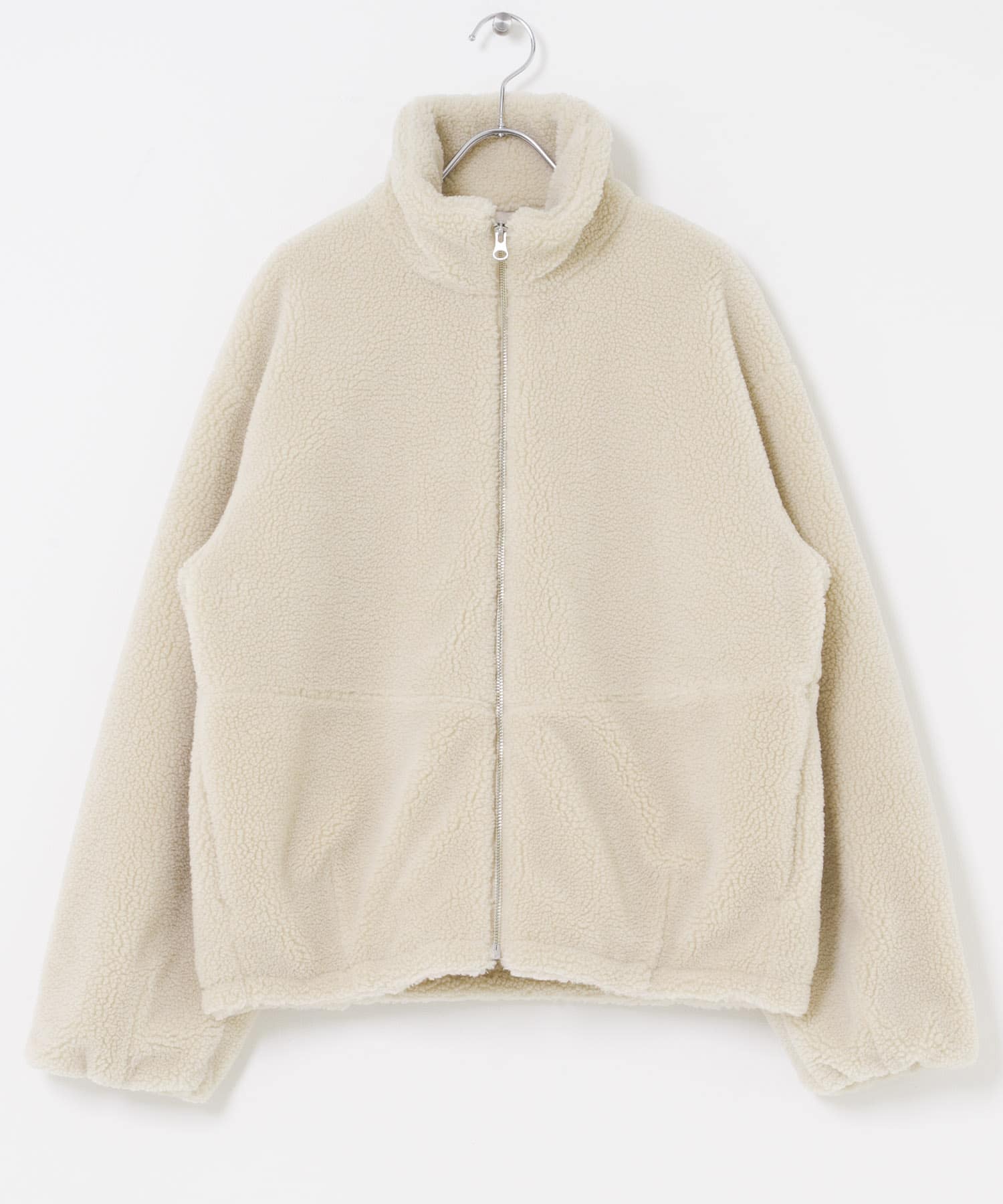 ZIPボアブルゾン