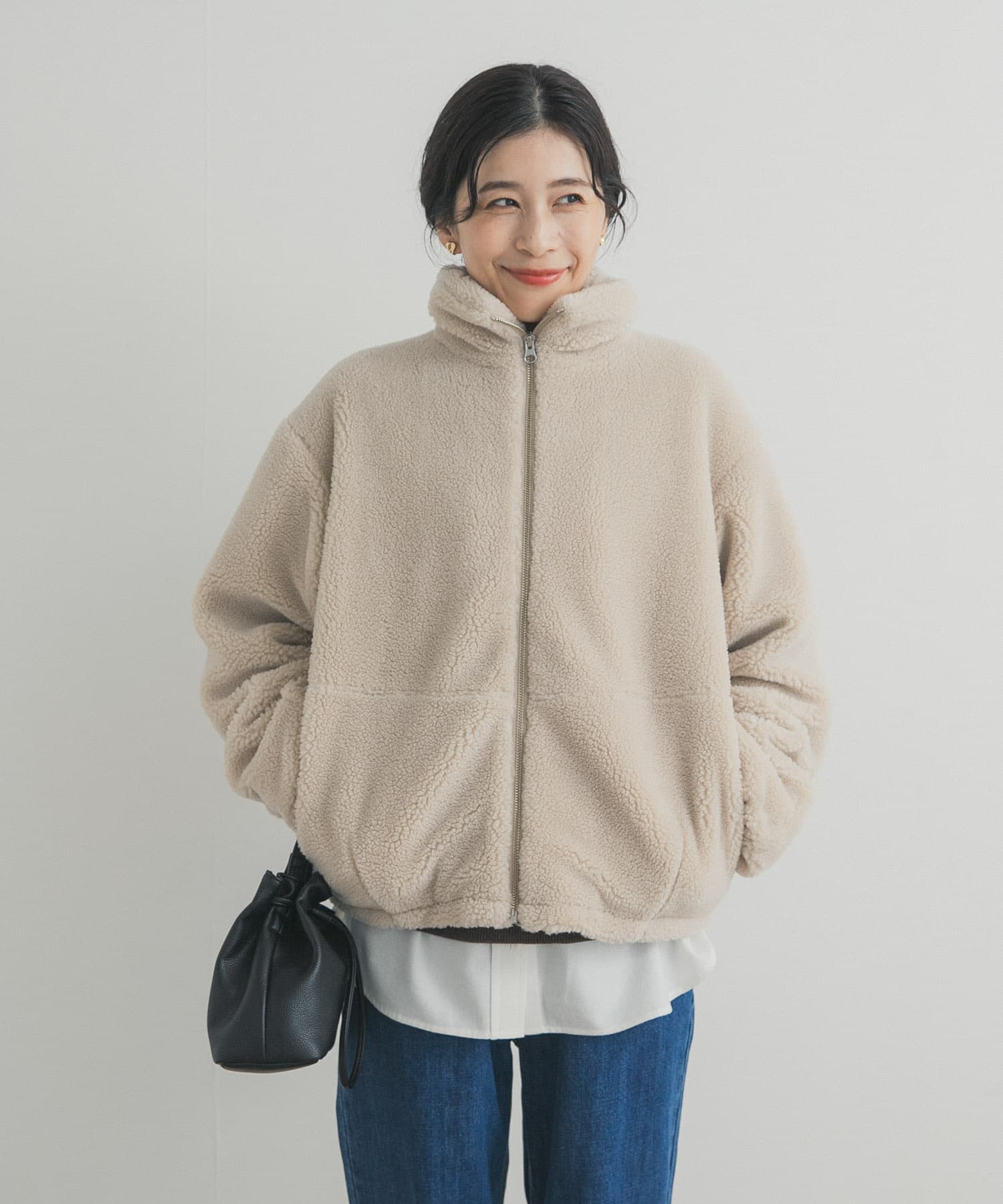 ZIPボアブルゾン(Free OFF): アウター｜URBAN RESEARCH公式