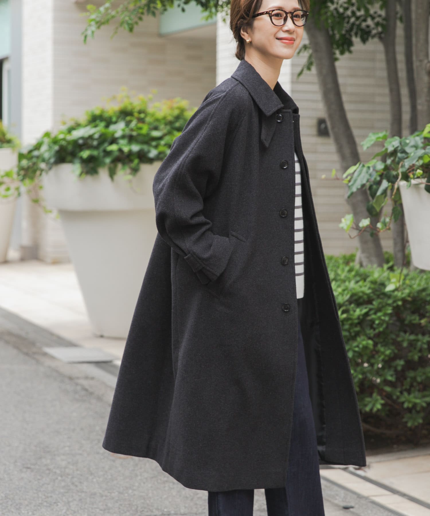 身長：168cm サイズ：M