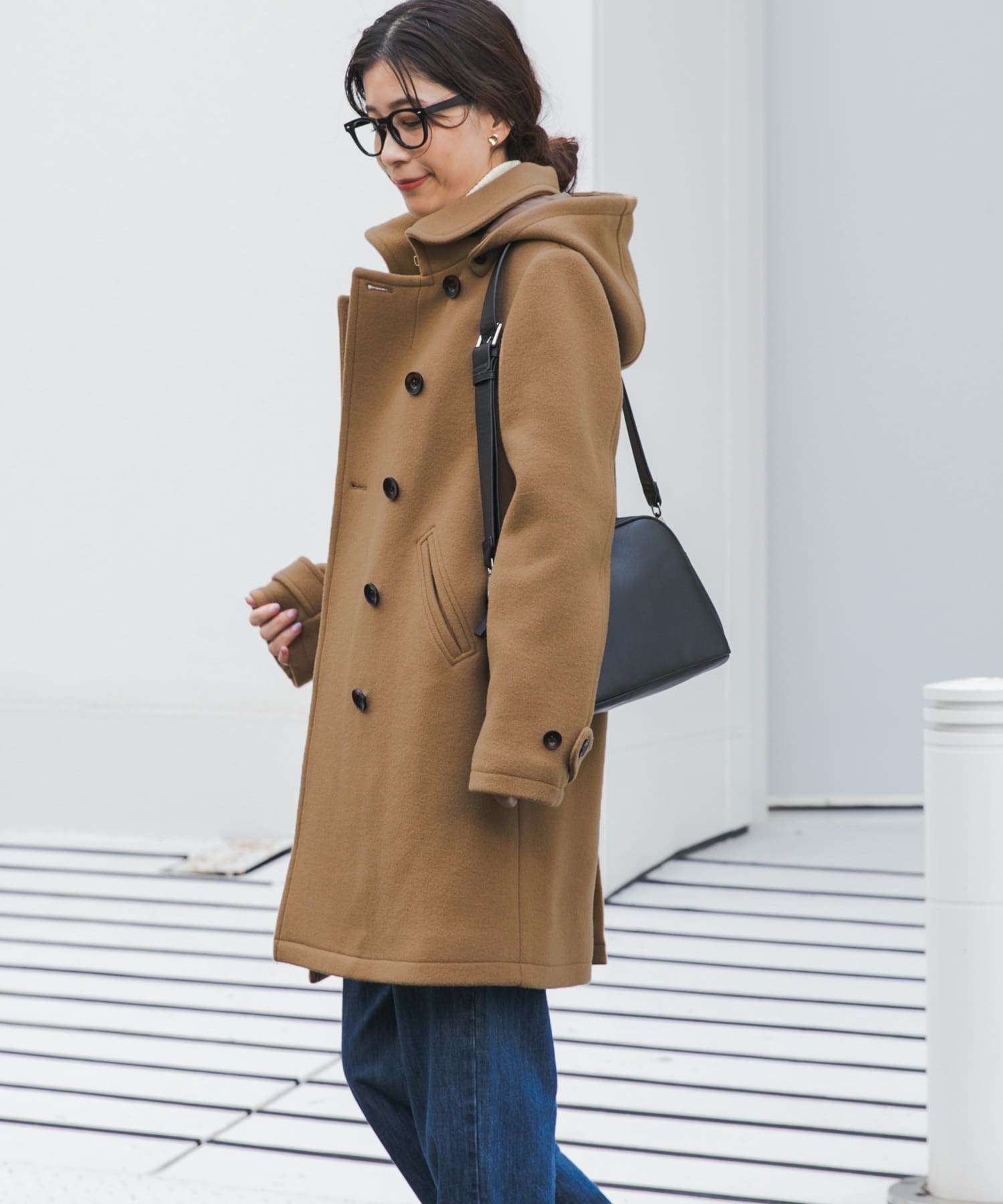 ショールカラー2WAYロングコート(S CAMEL): アウター｜URBAN RESEARCH