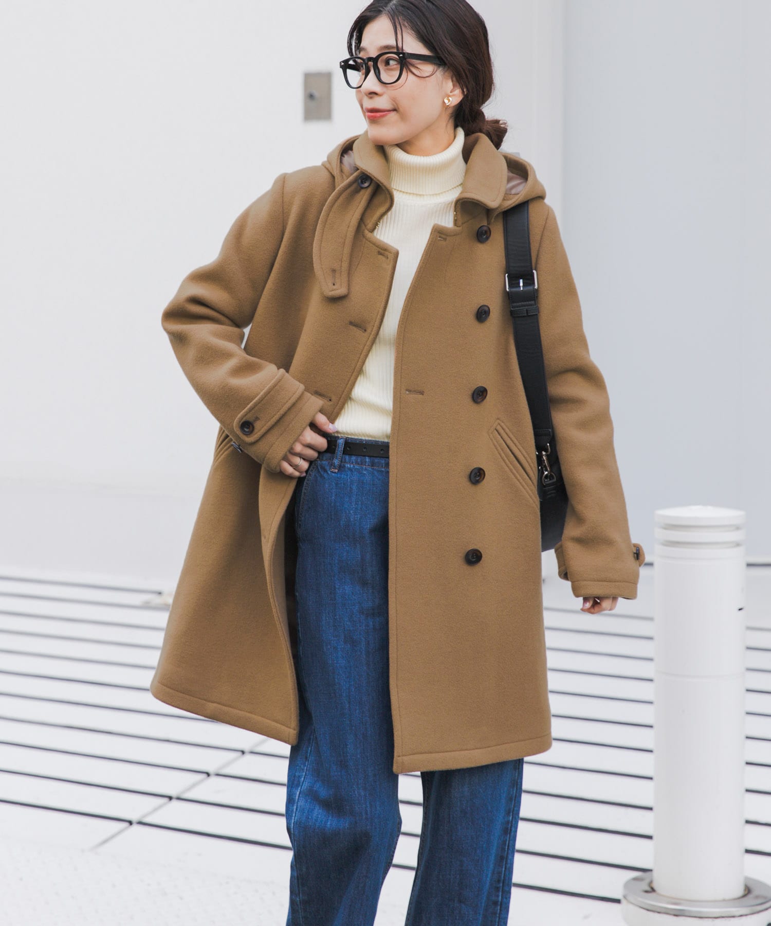 ショールカラー2WAYロングコート(S CAMEL): アウター｜URBAN RESEARCH