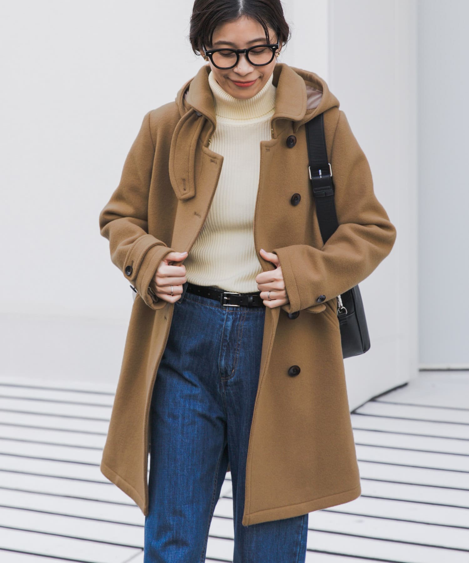 ショールカラー2WAYロングコート(S CAMEL): アウター｜URBAN RESEARCH