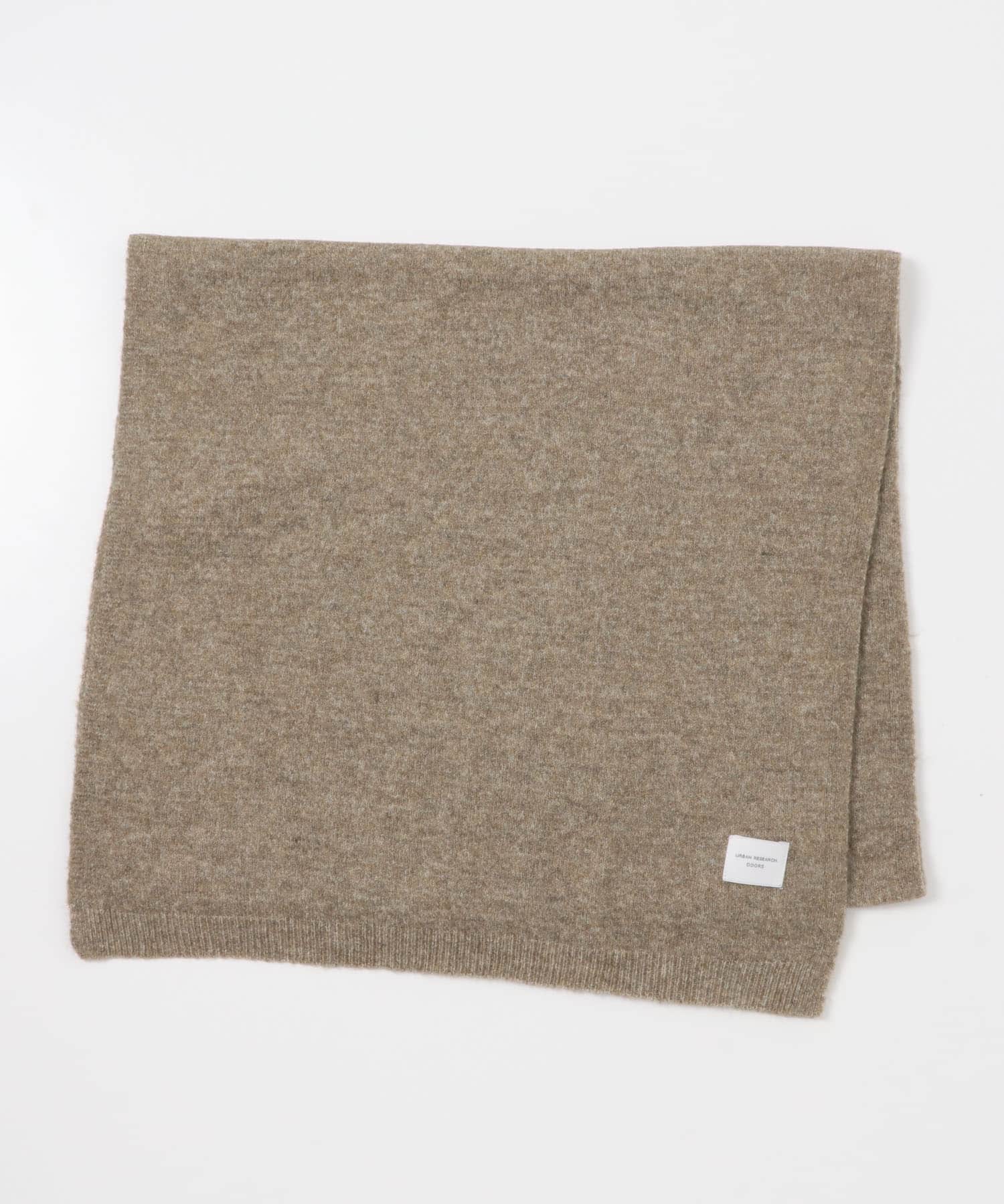 メランジニットストール BROWN one