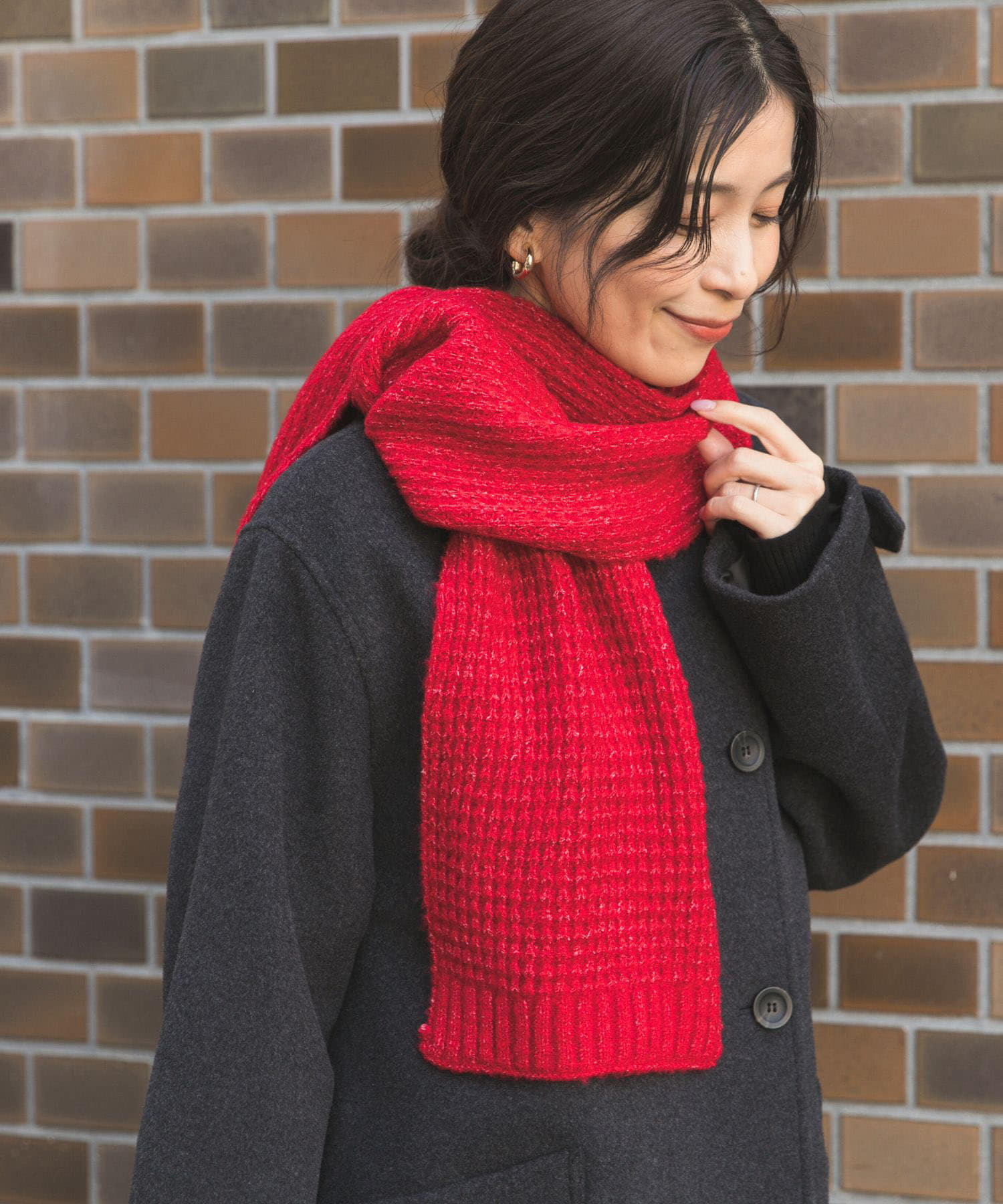 カワリアミニットマフラー(one RED): ファッション雑貨｜URBAN