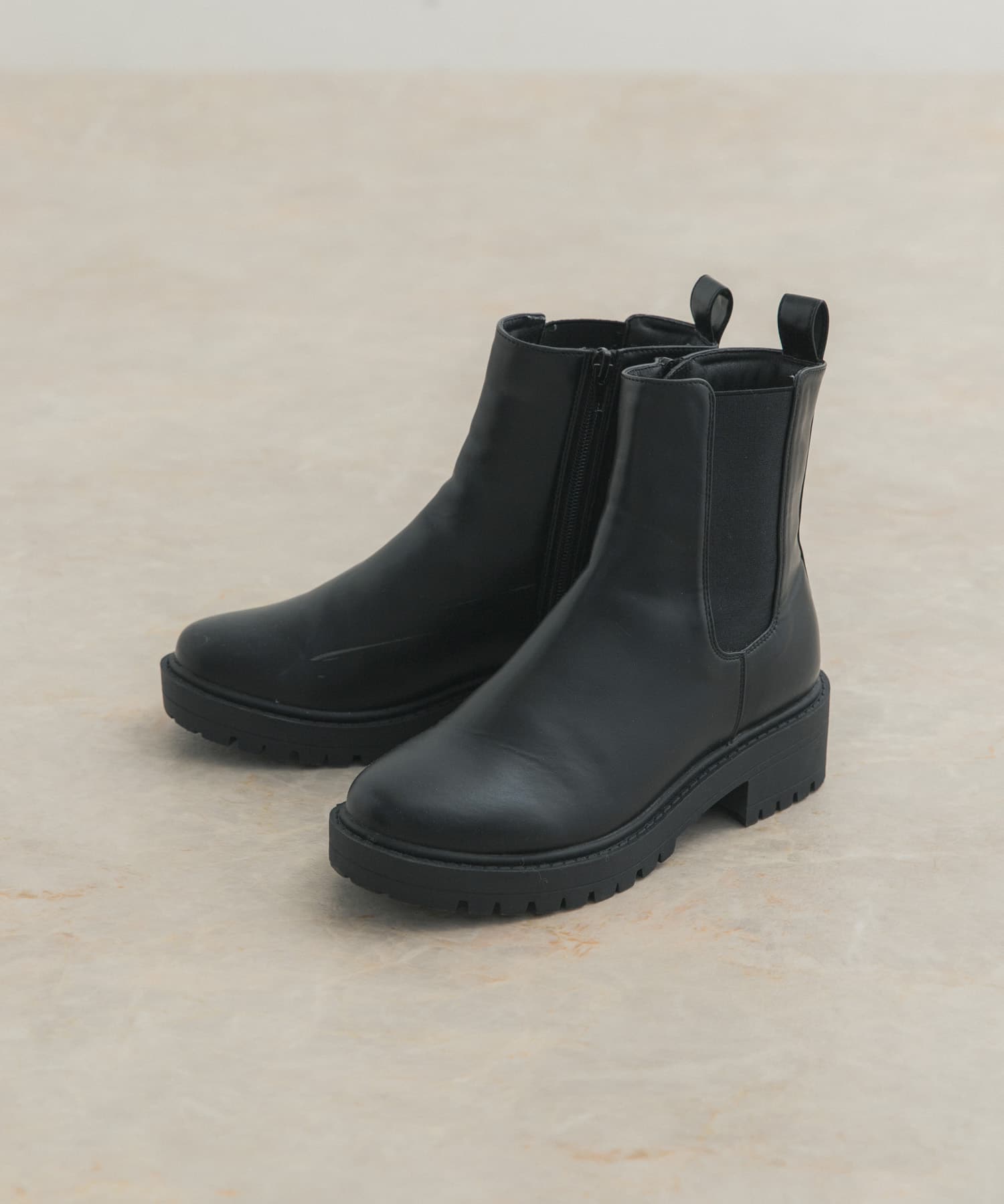 『晴雨兼用』トラックソールブーツ